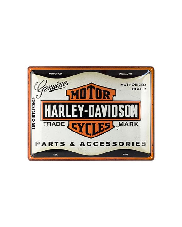 Nostalgic-Art 22175 Plaque en métal Harley Davidson Huile Pre-Luxe [en