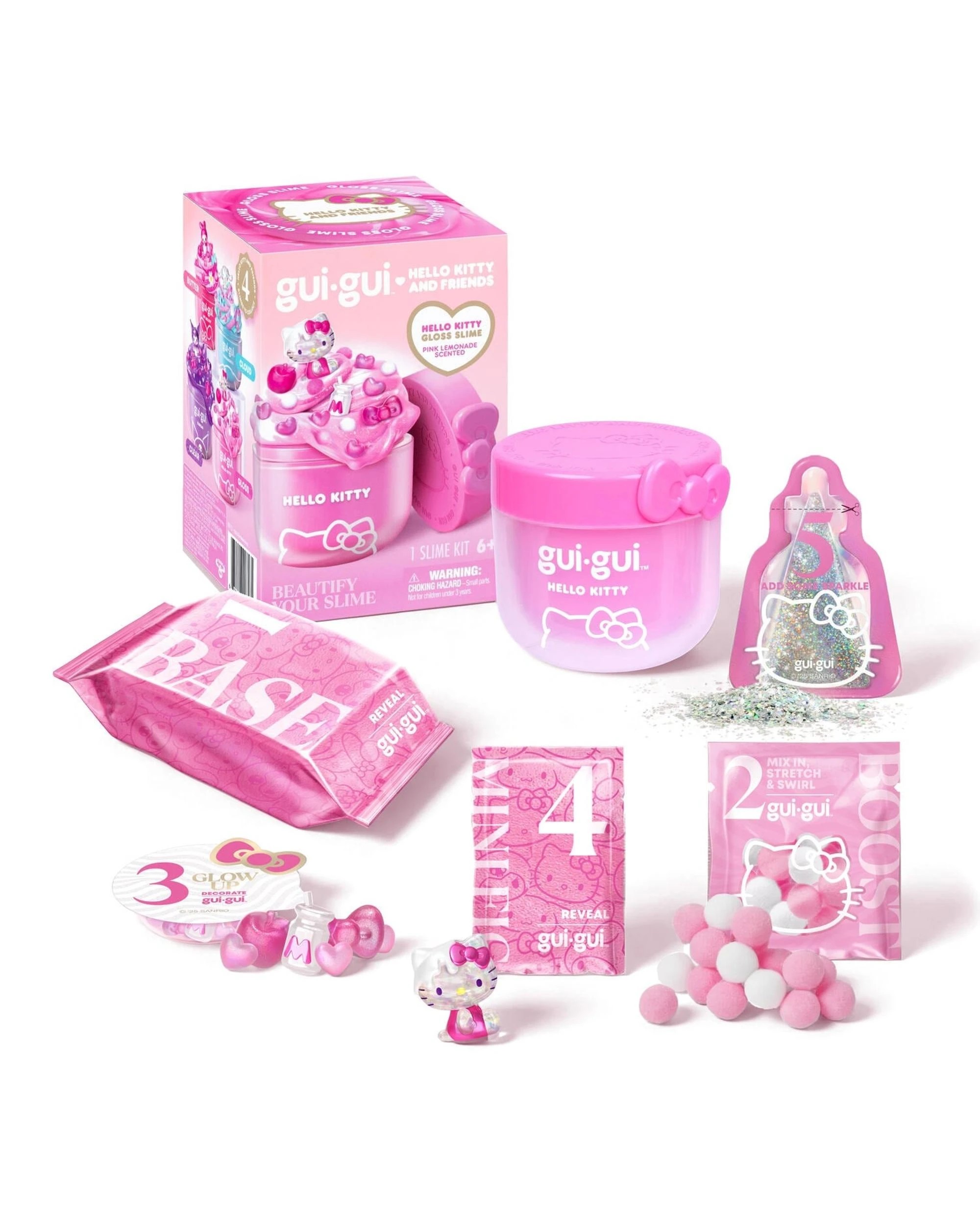 2 Gui Gui Sanrio Hello Kitty and Friends Hello Kitty Slime Single Pack, 2 of 4