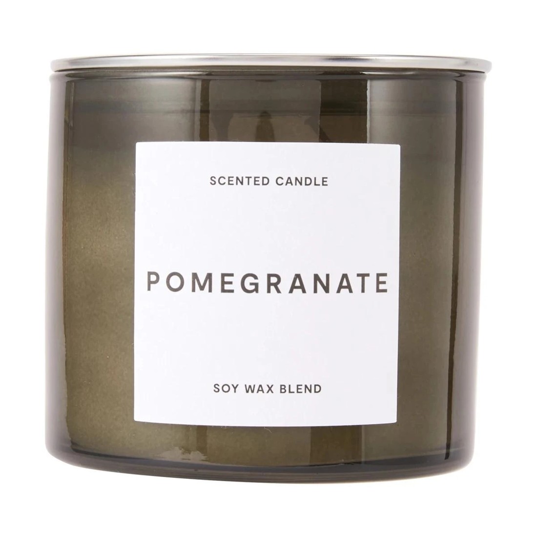 1 Pomegranate Inspired Glass Candle, 1 of 4