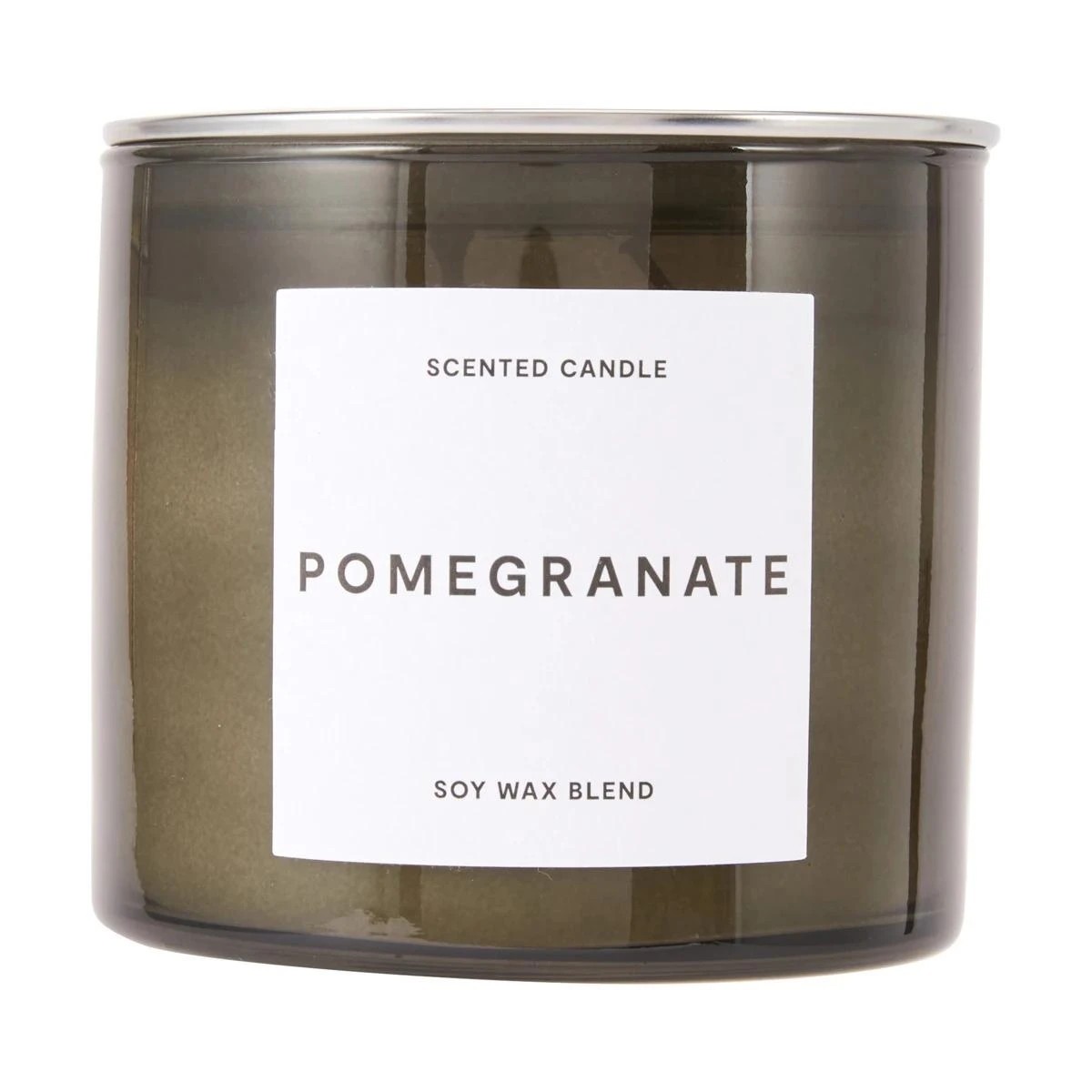 1 Pomegranate Inspired Glass Candle, 1 of 4