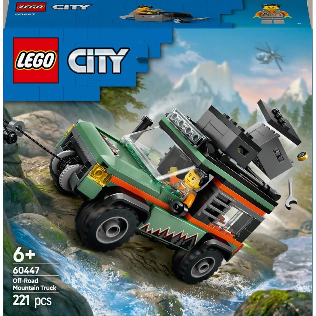 1 LEGO City Off-Road 4x4 Mountain Truck 60447, 1 of 10