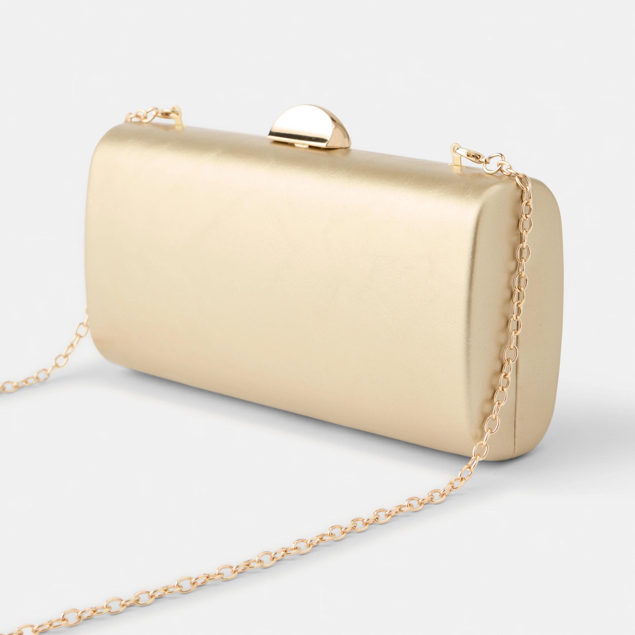 2 Hard Case Clutch Gold, 2 of 8