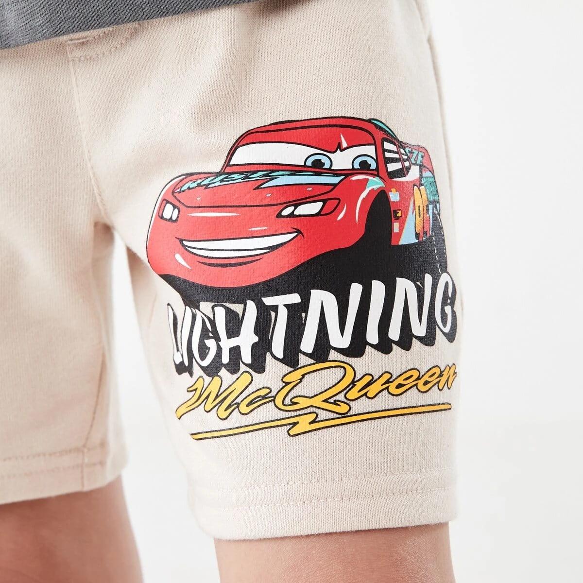 3 Cars License Knit Shorts Cars, 3 of 9