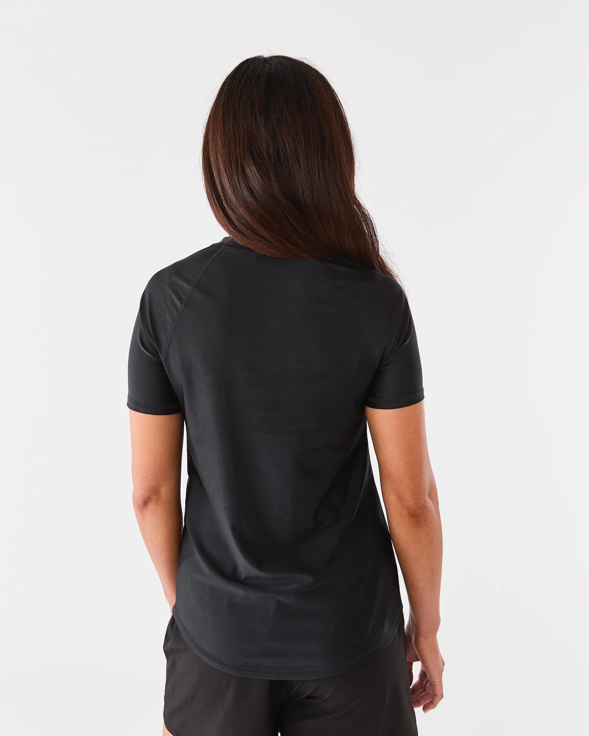 3 Short Sleeve Rash Vest Black, 3 of 7