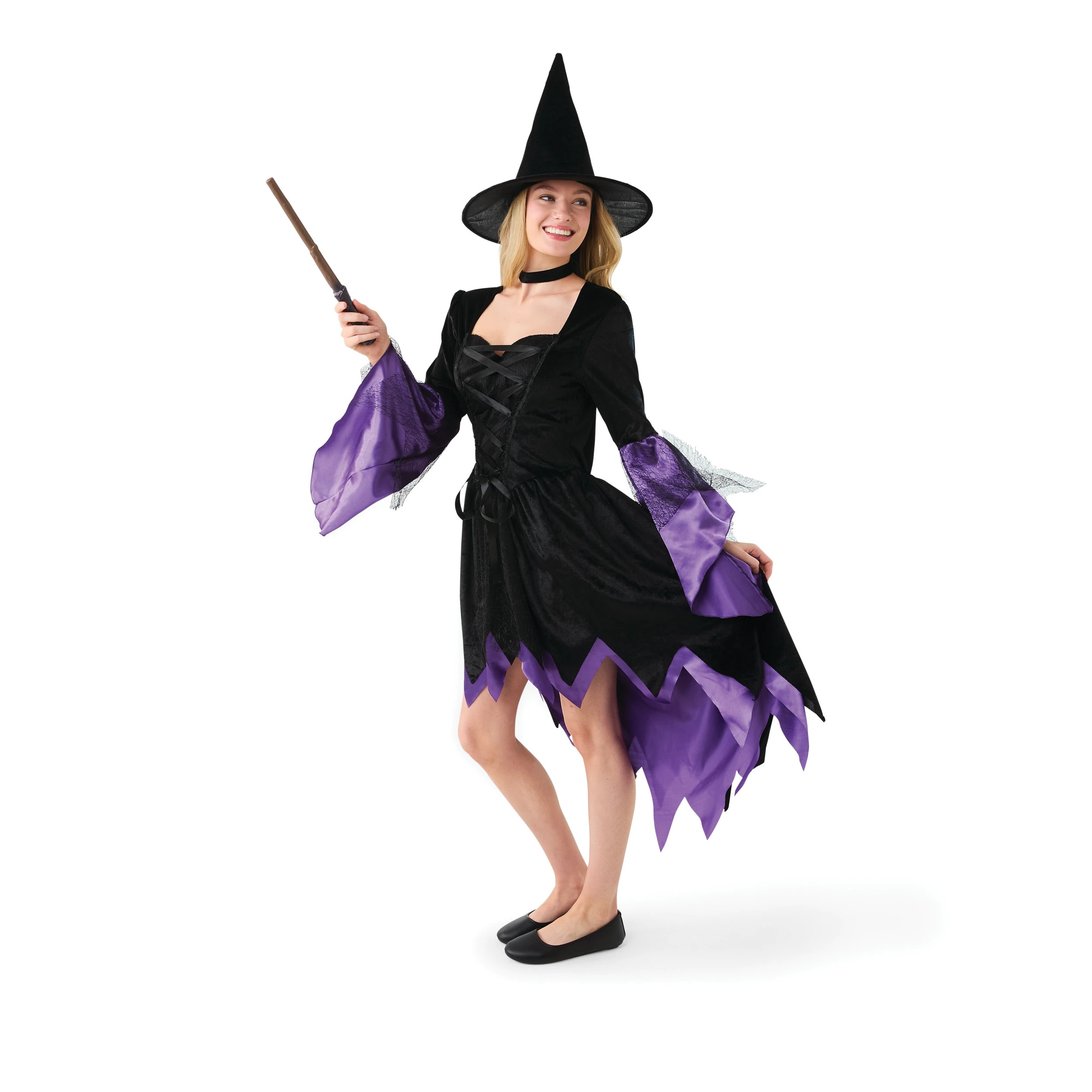 3 4 Piece Witch Costume - Adult, 3 of 10