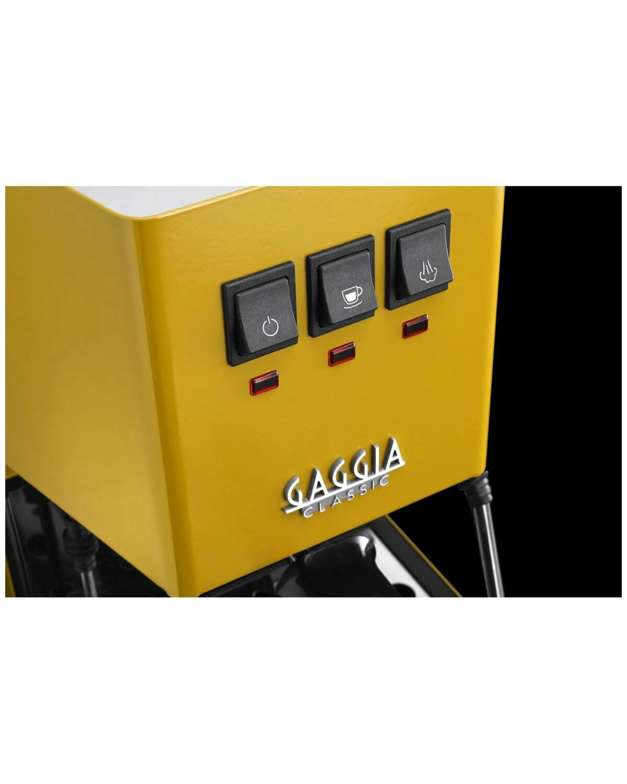 5 Gaggia Classic E24 Coffee Machine Yellow, 5 of 5
