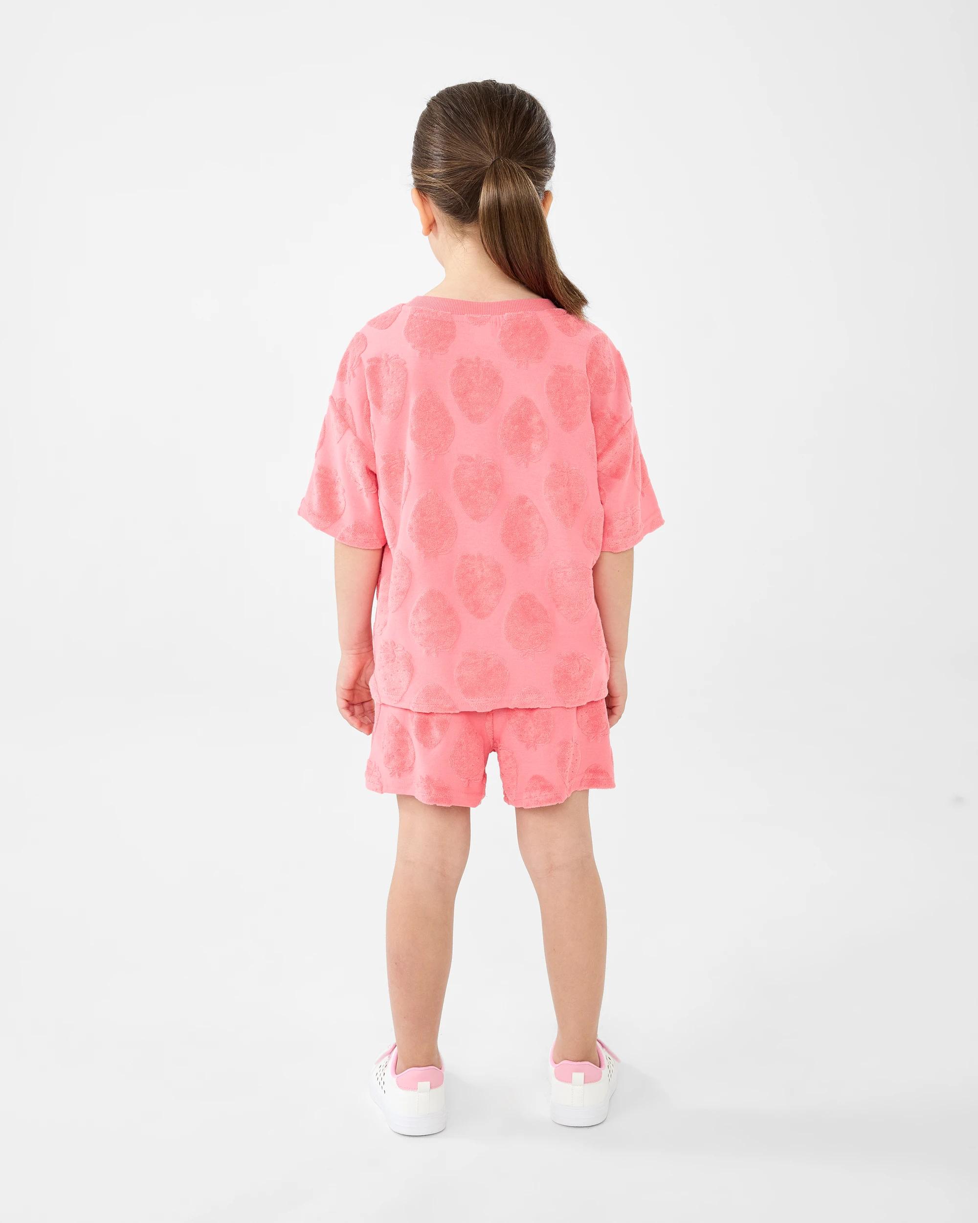 6 Oversized Terry T-shirt Org Berry, 6 of 6