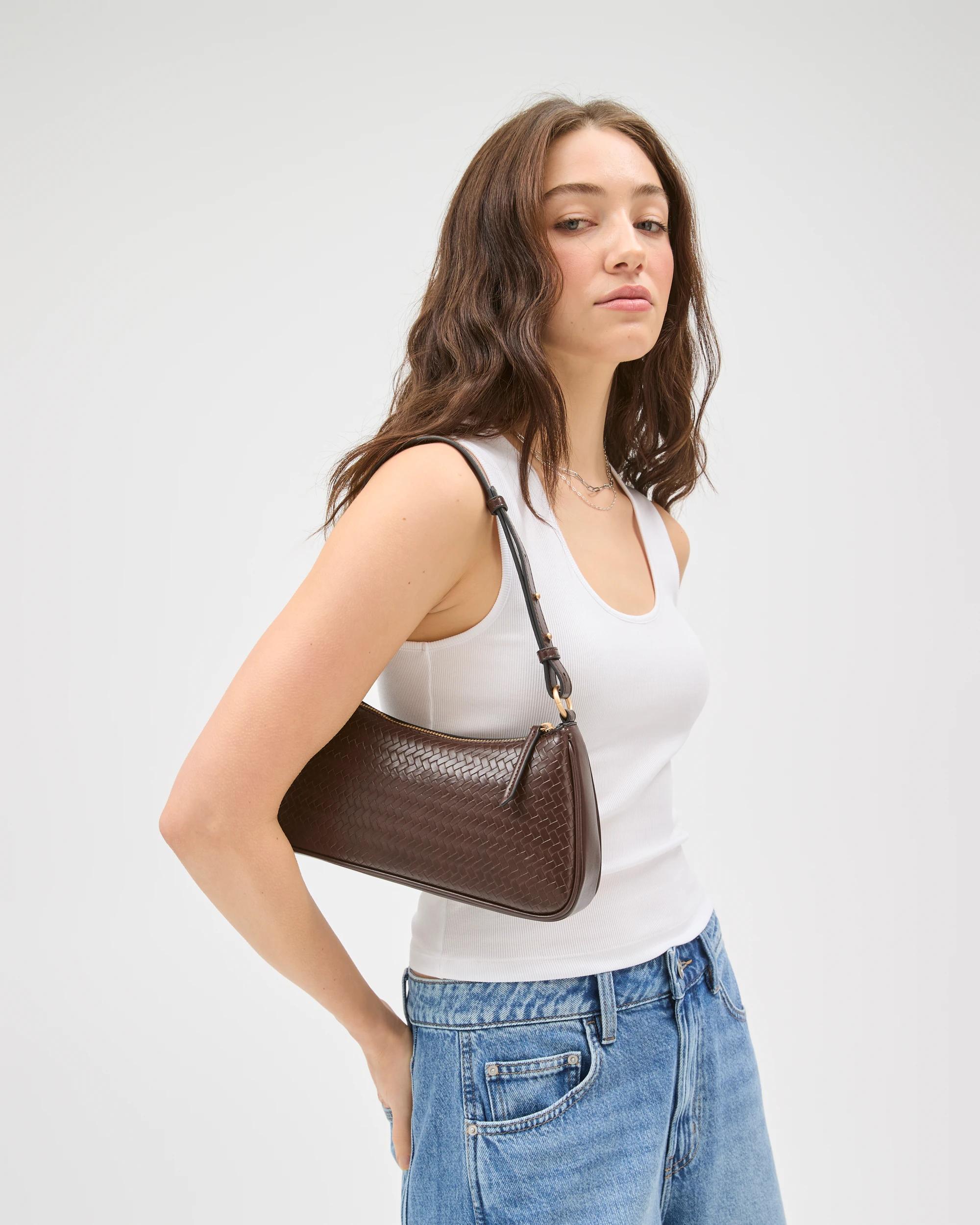 5 Lily Loves Australian Cotton Blend Scoop Neck Ribbed Tank Top WHITE, 5 of 7