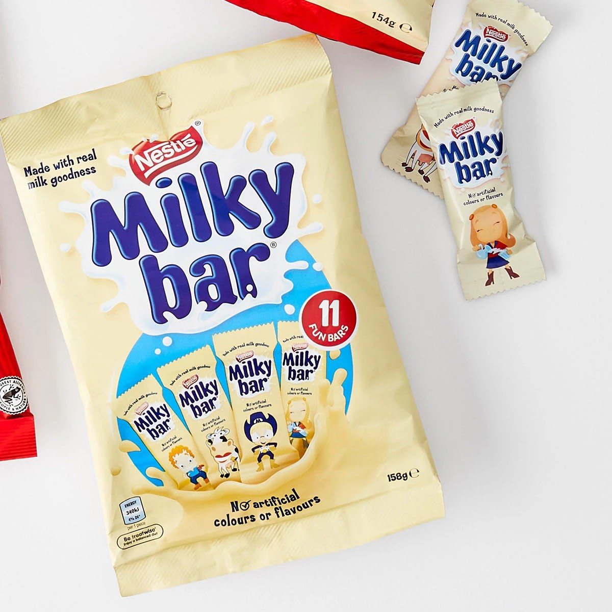 2 11 Piece Nestle Milkybar Share Pack 158g, 2 of 2