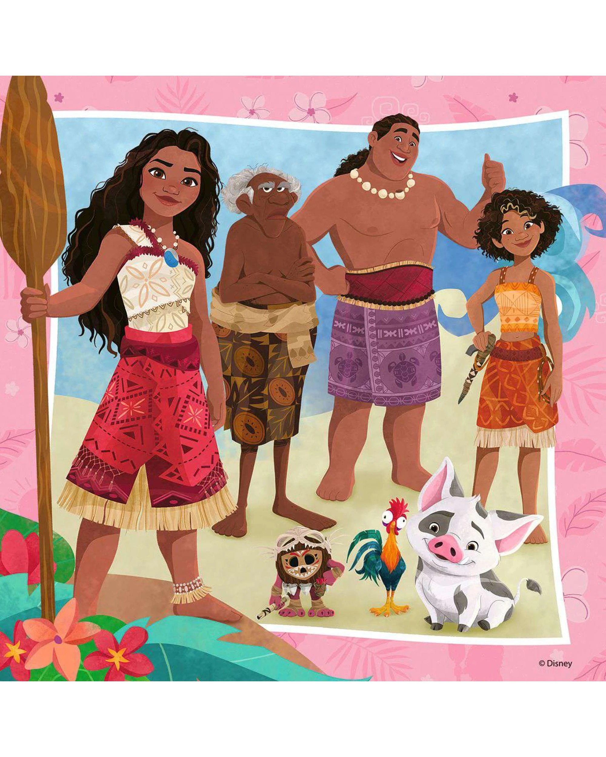 2 Ravensburger Disney Moana 2 3x49 Piece Jigsaw Puzzle, 2 of 4