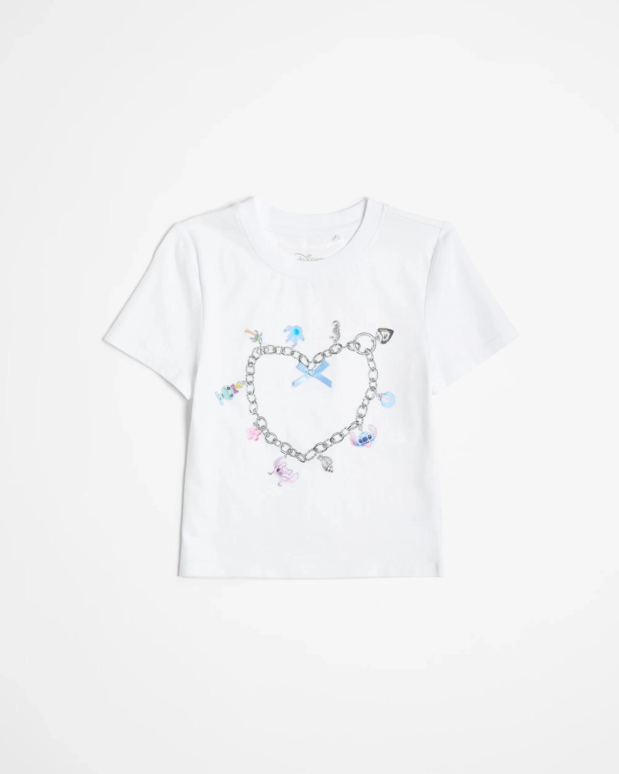 1 Disney Lilo & Stitch Australian Cotton T-Shirt WHITE, 1 of 3