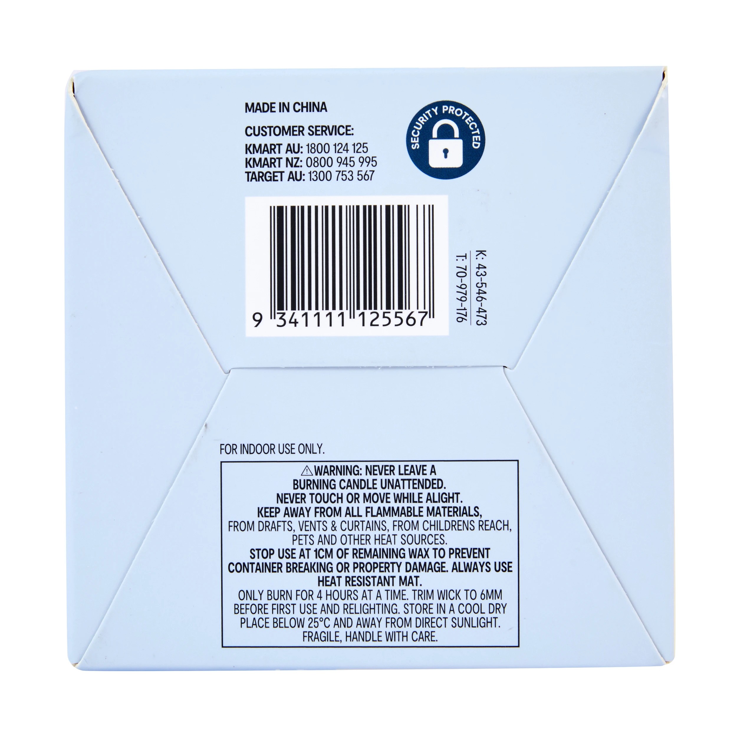 6 Fresh Summer Bergamot and Sage Fragrant Glass Boxed Candle, 6 of 6