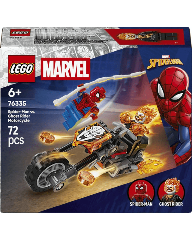 LEGO Super Heroes Spider-Man vs. Ghost Rider Motorcycle 7