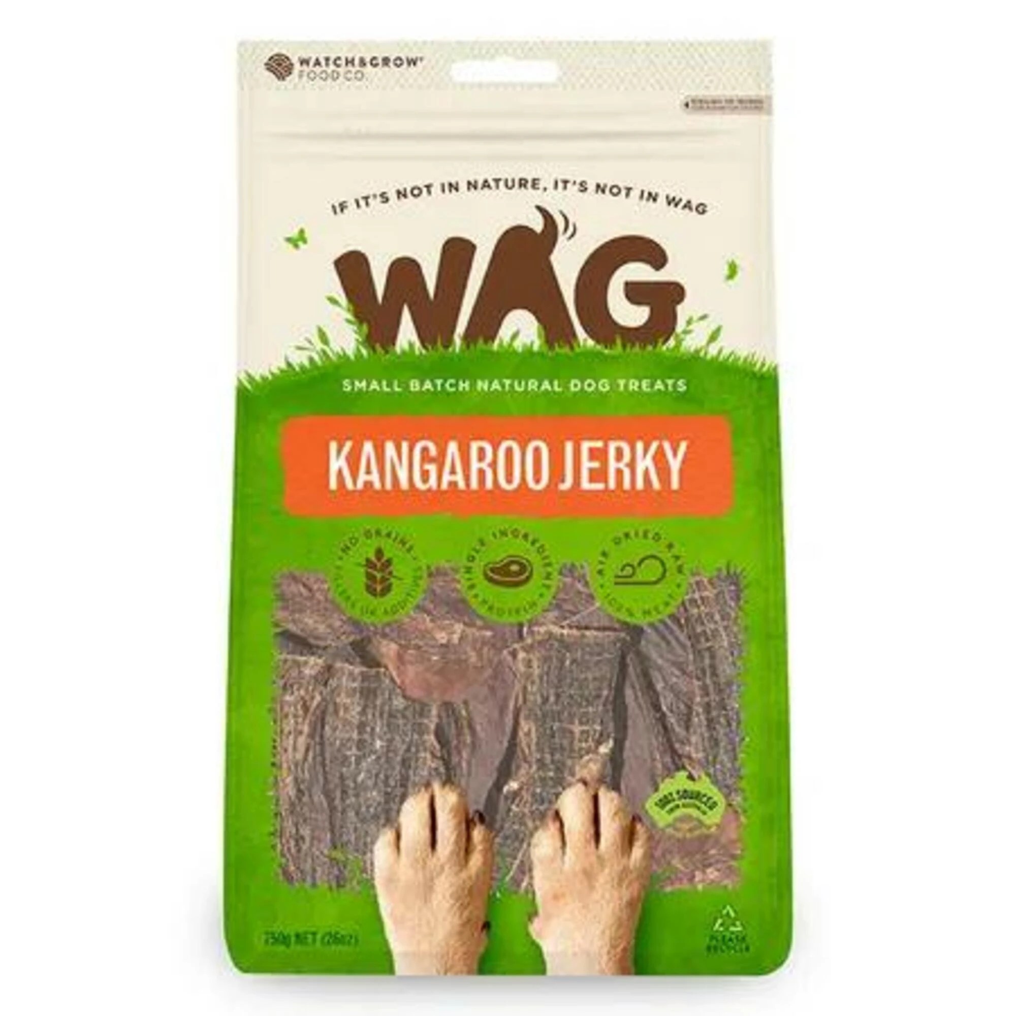 1 Wag Kangaroo Jerky 750g, 1 of 2