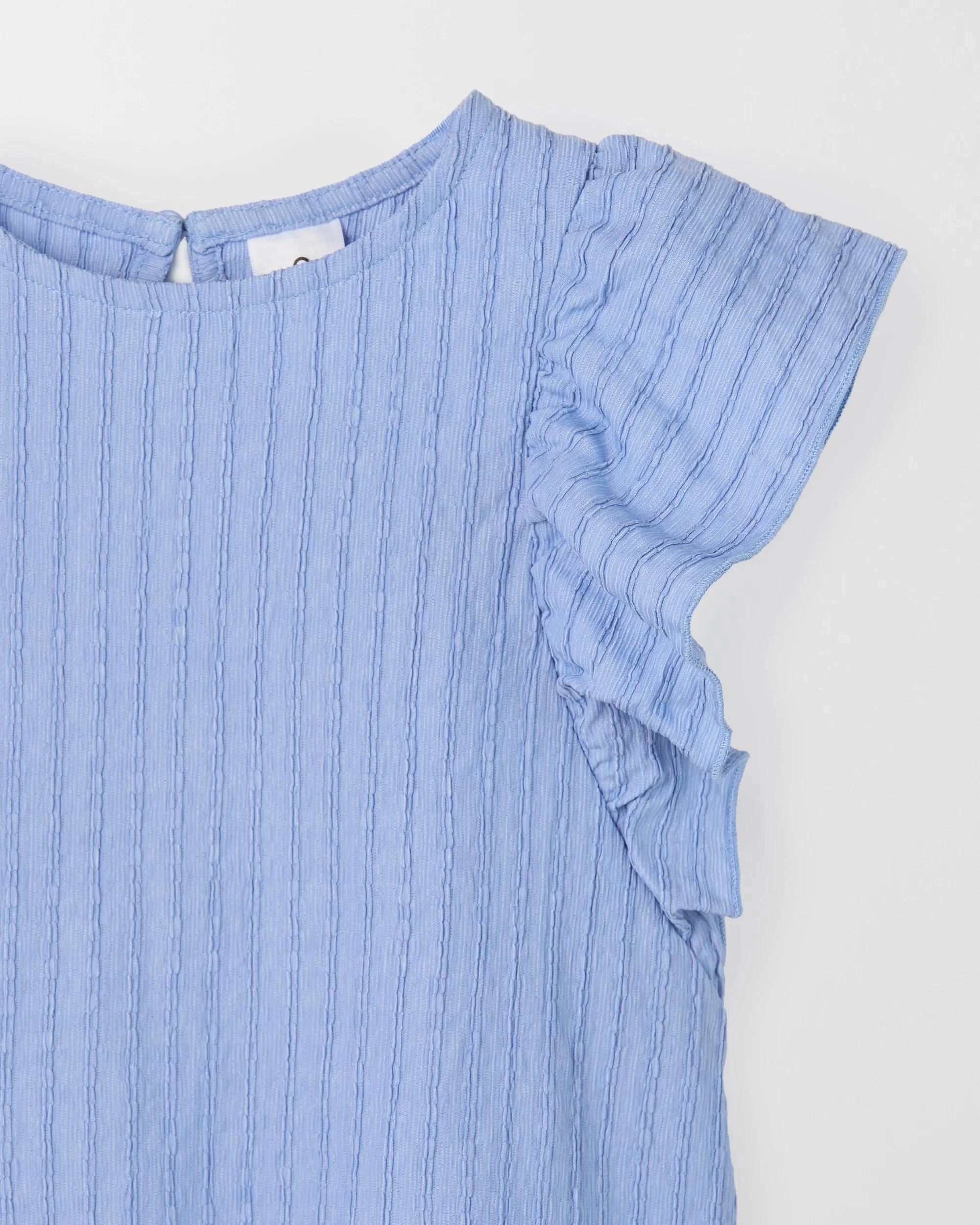 7 Target Fashion Textured Tank BLUE, 7 of 7