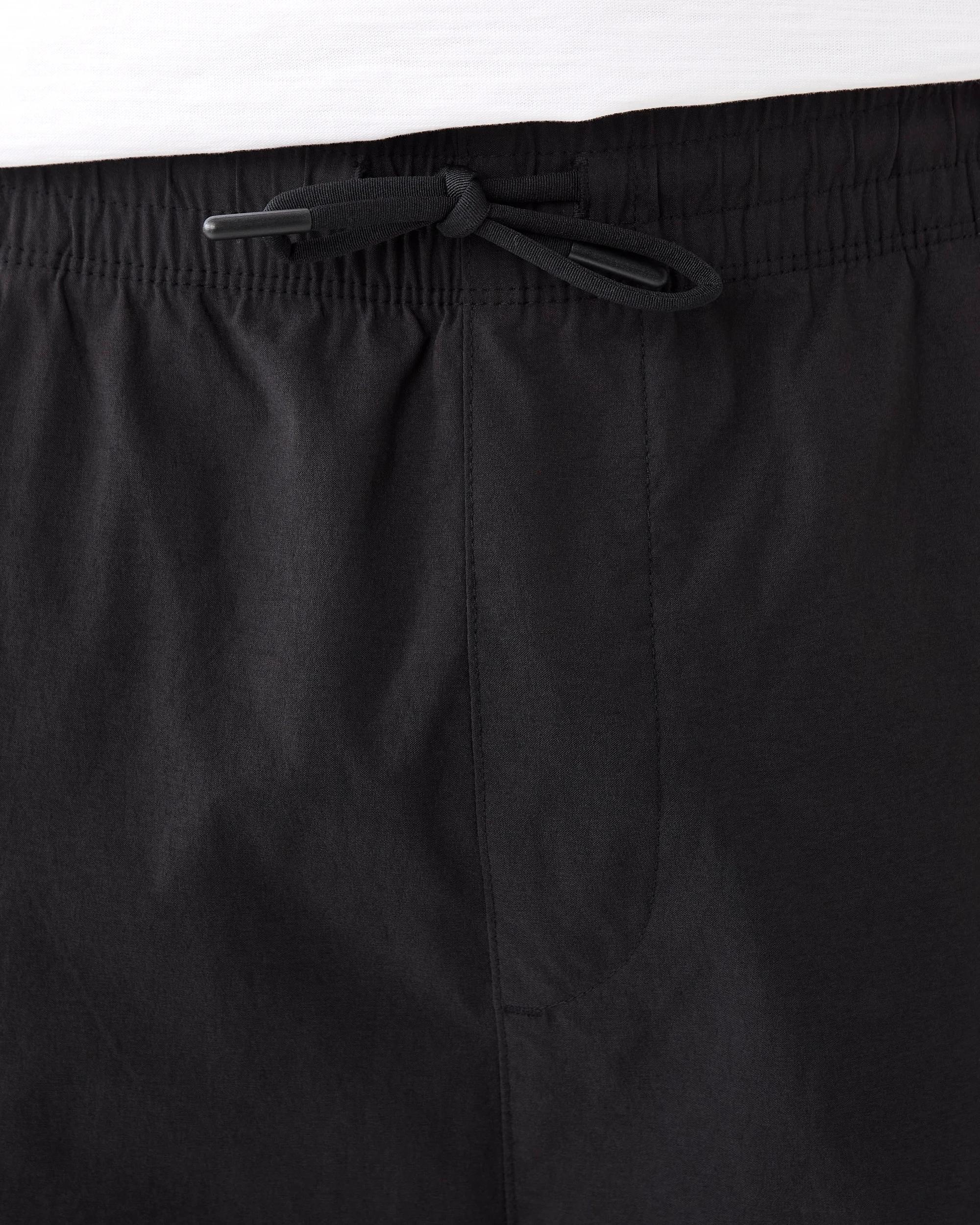 4 Active Mens Woven Cargo Pants Black, 4 of 6