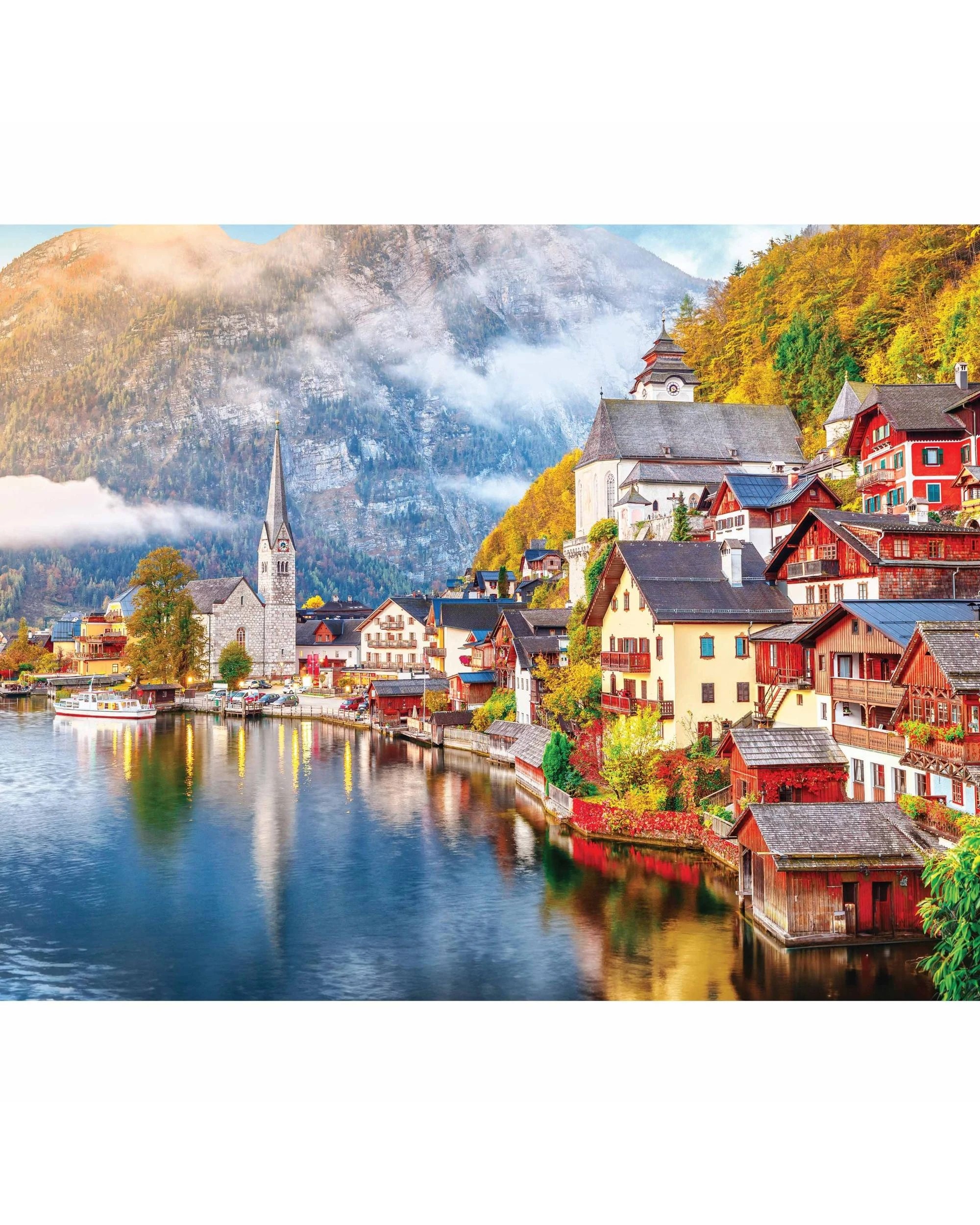 2 Hinkler Mindbogglers Village of Hallstatt Austria 1000 Piece Puzzle, 2 of 3