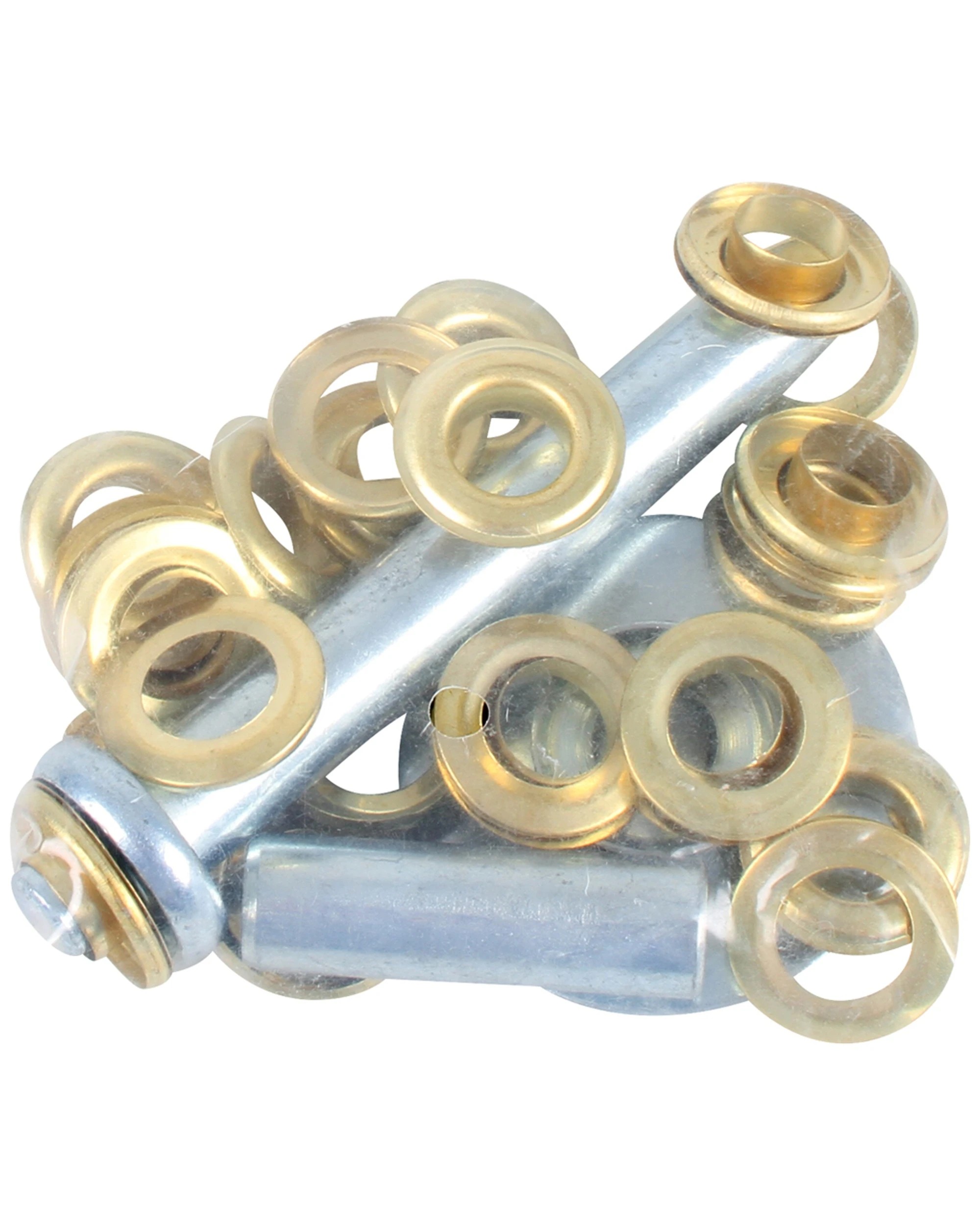 3 Wildtrak Eyelet Kit With Tool 11mm 15pc 2 Pack Camping Accessories Steel - Silver, 3 of 3