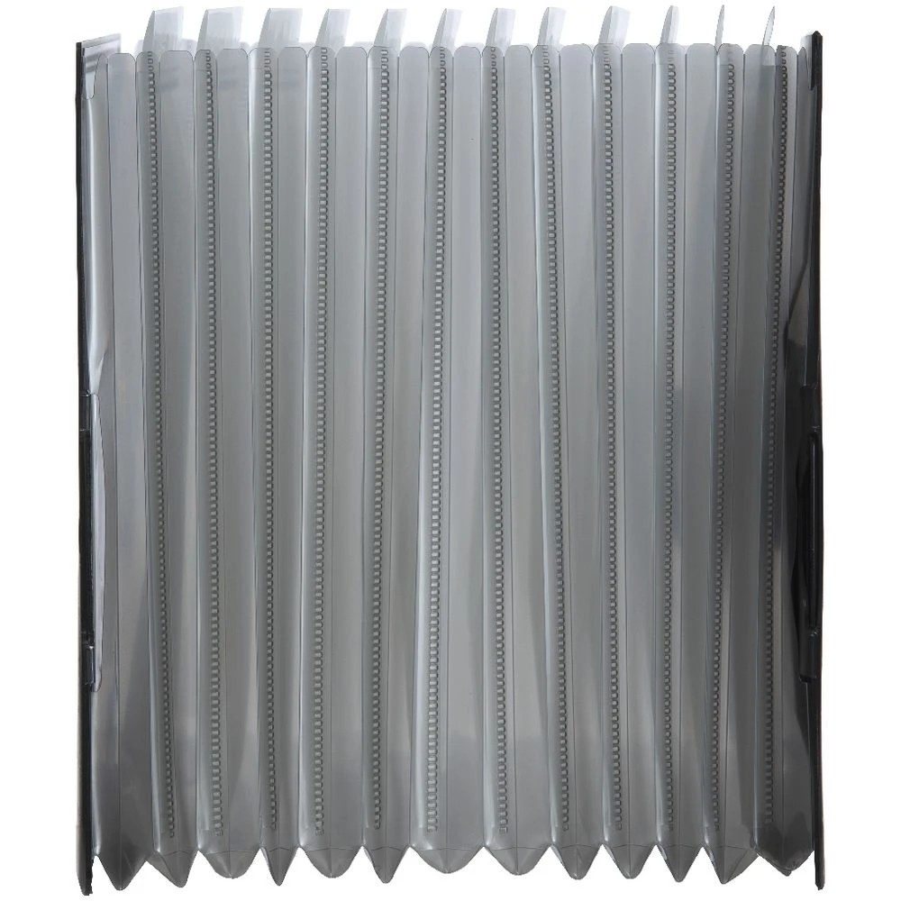 2 Aqua Drops Expanding Document Box File Black, 2 of 4