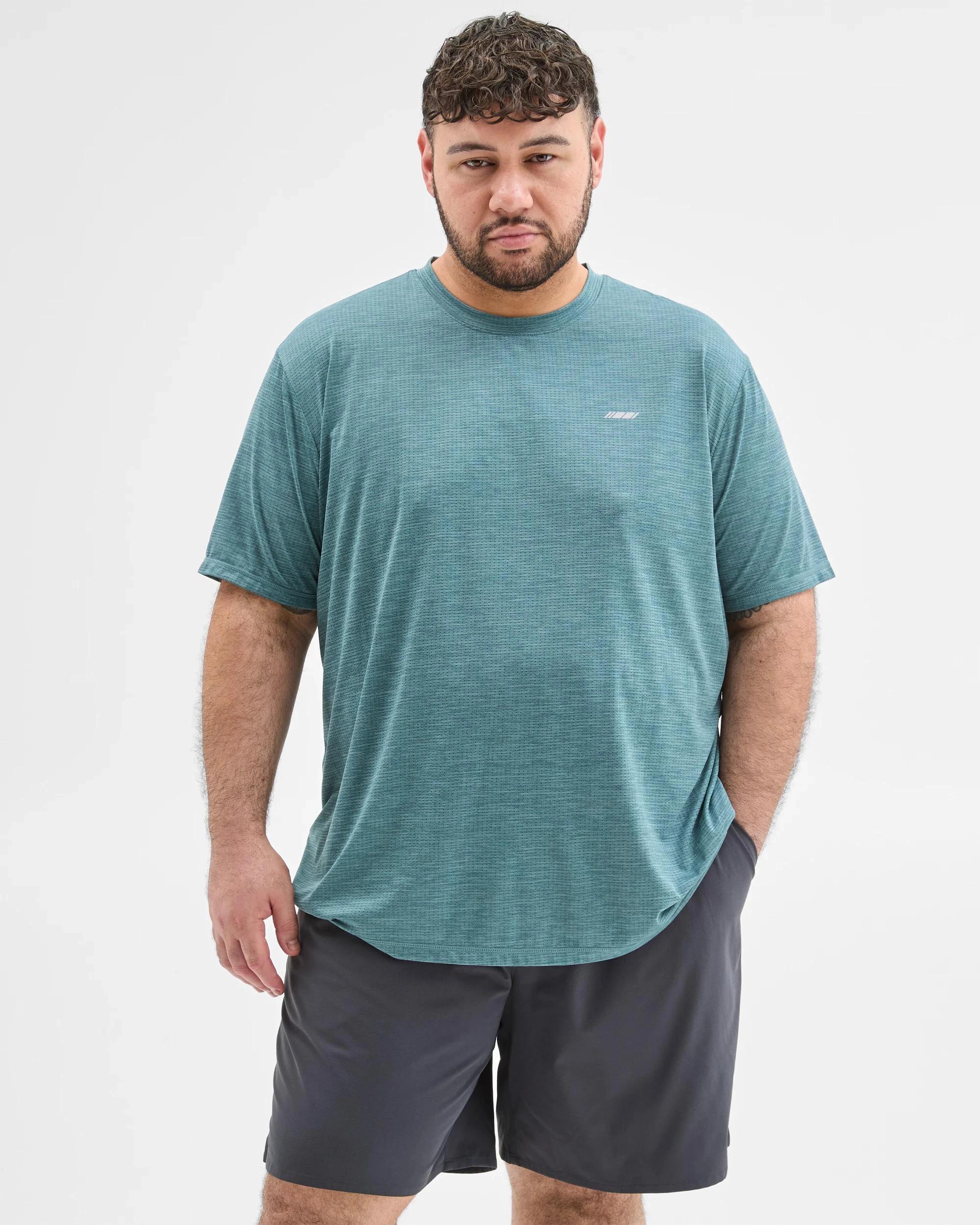 3 Target Plus Size Active Training T-Shirt GREEN, 3 of 5