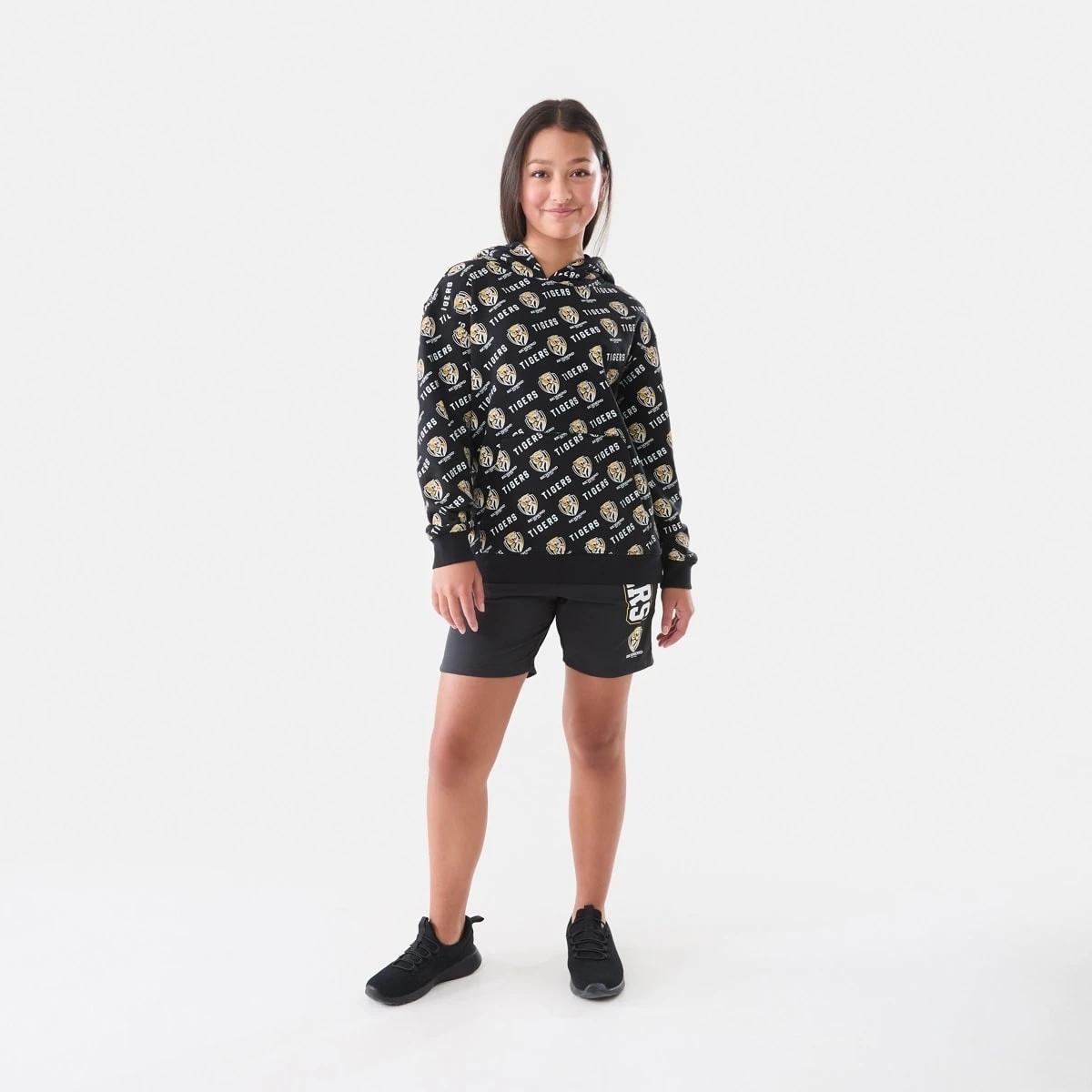 9 Official AFL Kids All Over Print Hoodie Richmond, 9 of 10