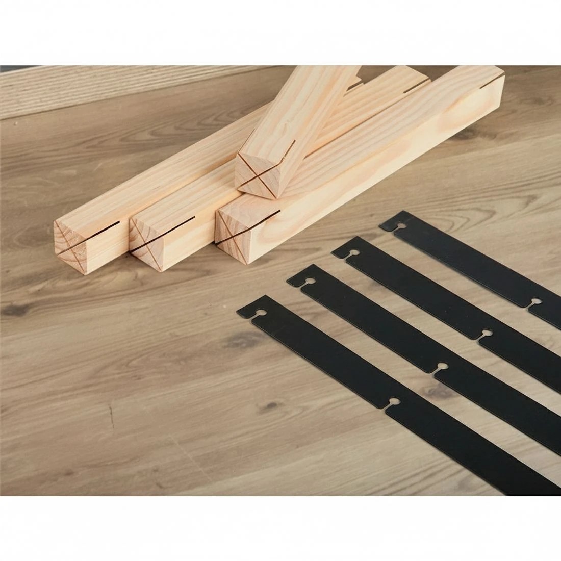 5 Artiss Wine Rack 20 Bottle - Natural, 5 of 7