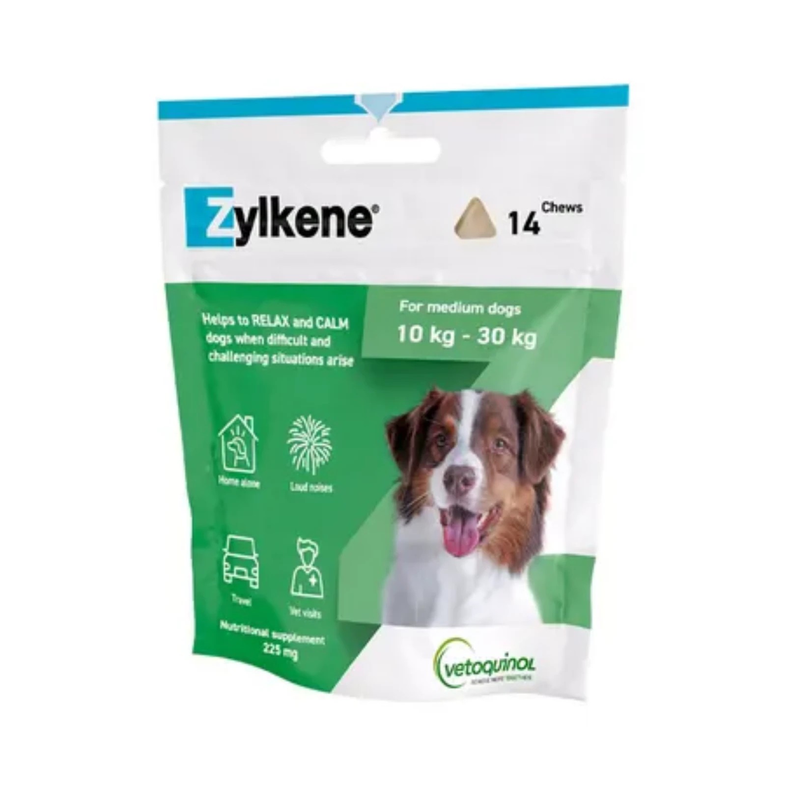 1 Zylkene Chew For Dogs (14's) - Medium 225mg, 1 of 2