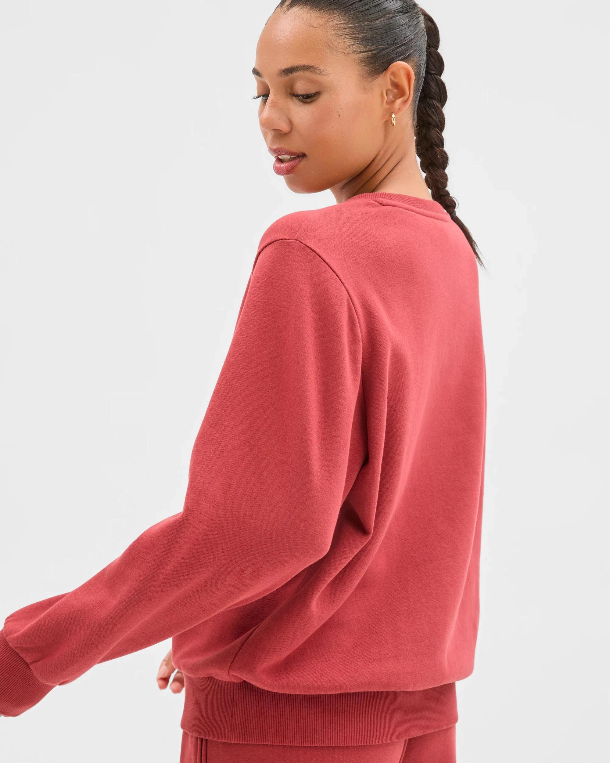 6 Target Active Australian Cotton Blend Fleece Sweat Top EARTH ROSE, 6 of 6