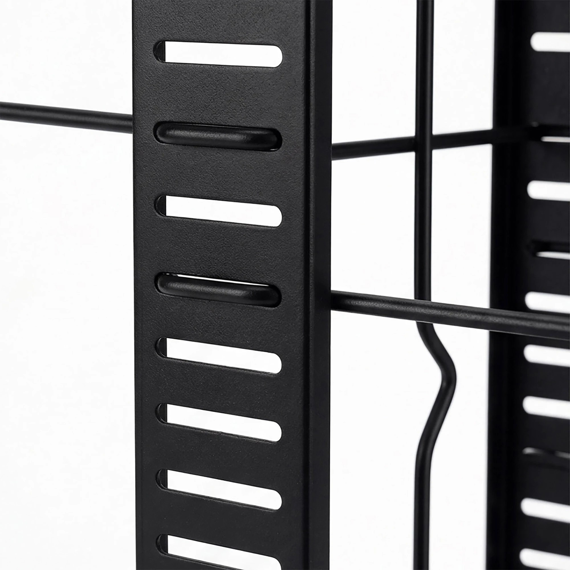 5 Toque Pot Pan Organiser Rack，Stainless Steel， - Black, 5 of 5