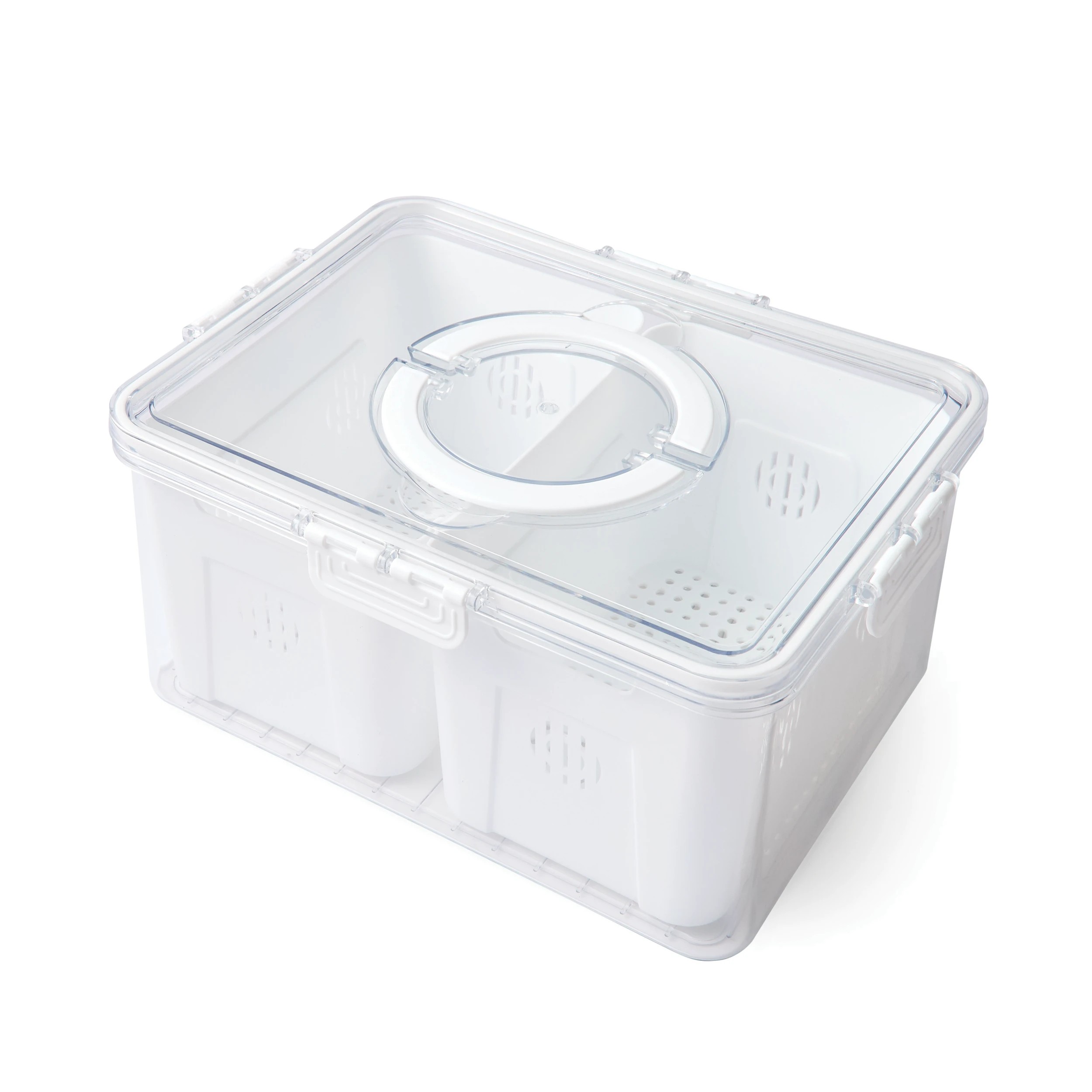 5 2 Compartment Fridge Storage, 5 of 10