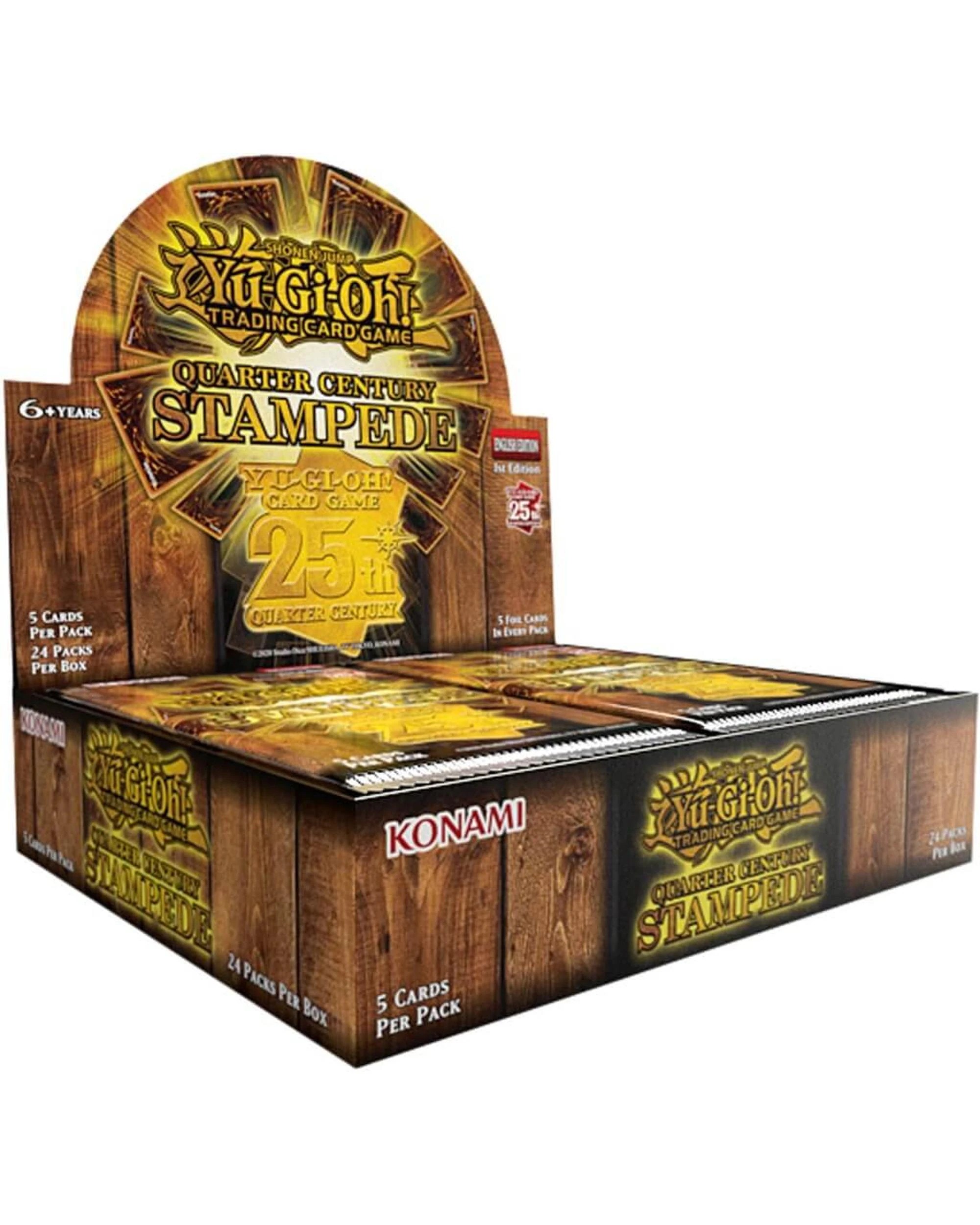 2 Yu-Gi-Oh! TCG: Quarter Century Stampede Collection Booster Box, 2 of 4