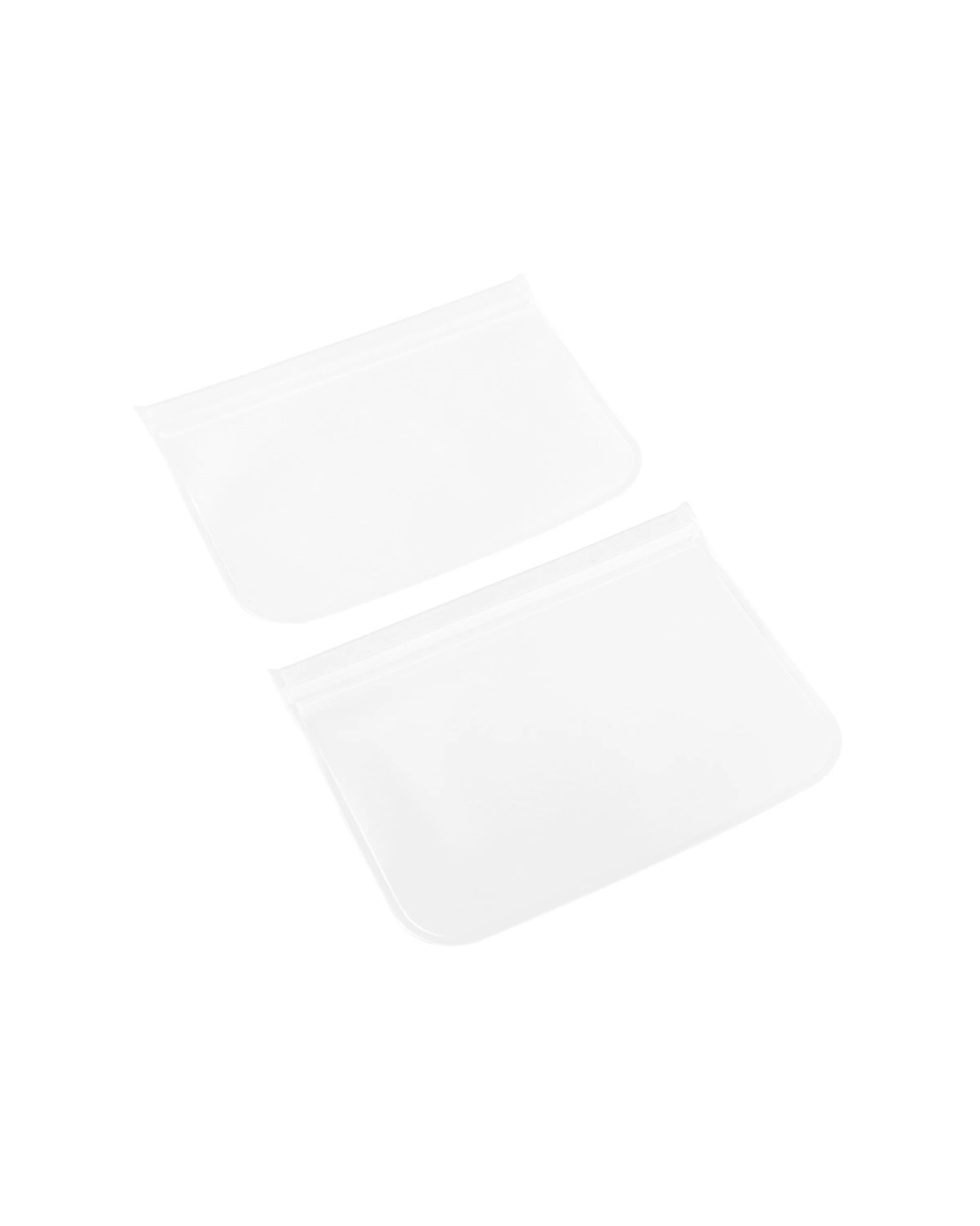 4 Boxsweden 2pc Reusable 2D Food Storage Bag Set 900ml - Clear, 4 of 5