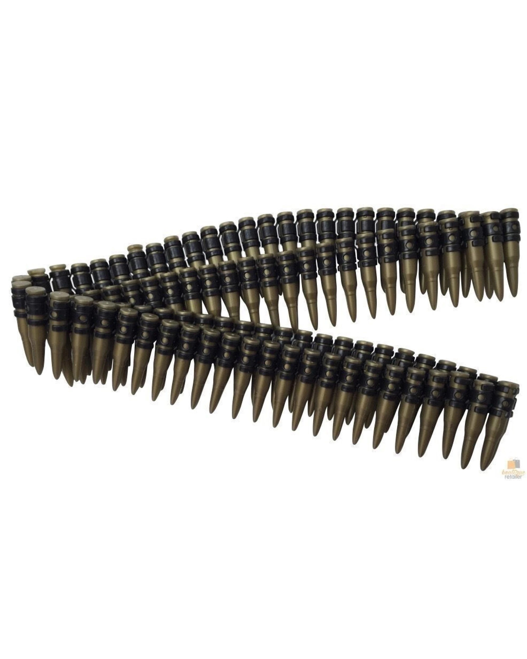 2 BR Costumes Plastic Bandolier Costume Accessory for Commando or Soldier Theme Parties, 2 of 6