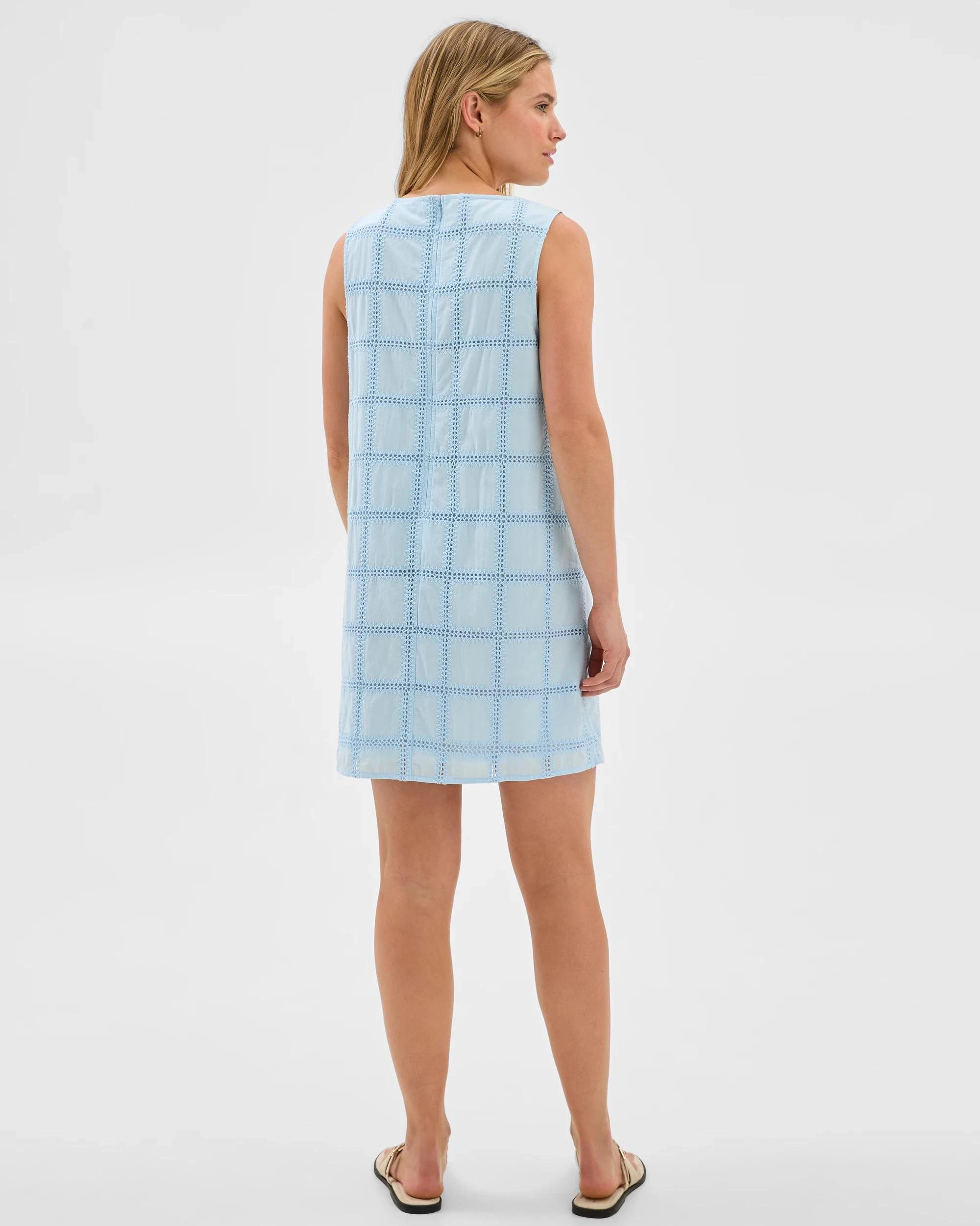 4 Embroidered Shift Dress - Lily Loves OMPHALODES, 4 of 6