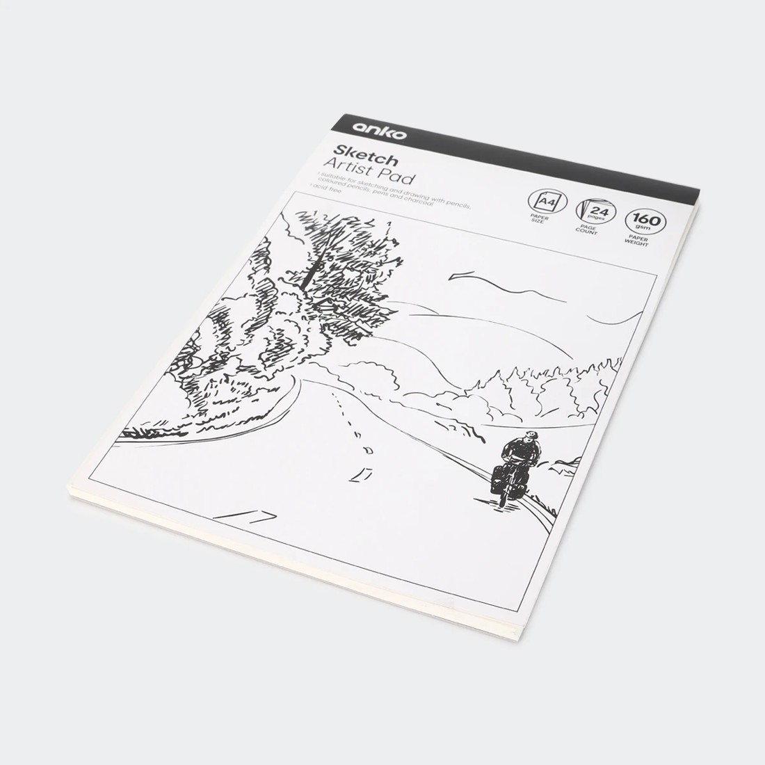 3 A4 Sketch Artist Pad, 3 of 6