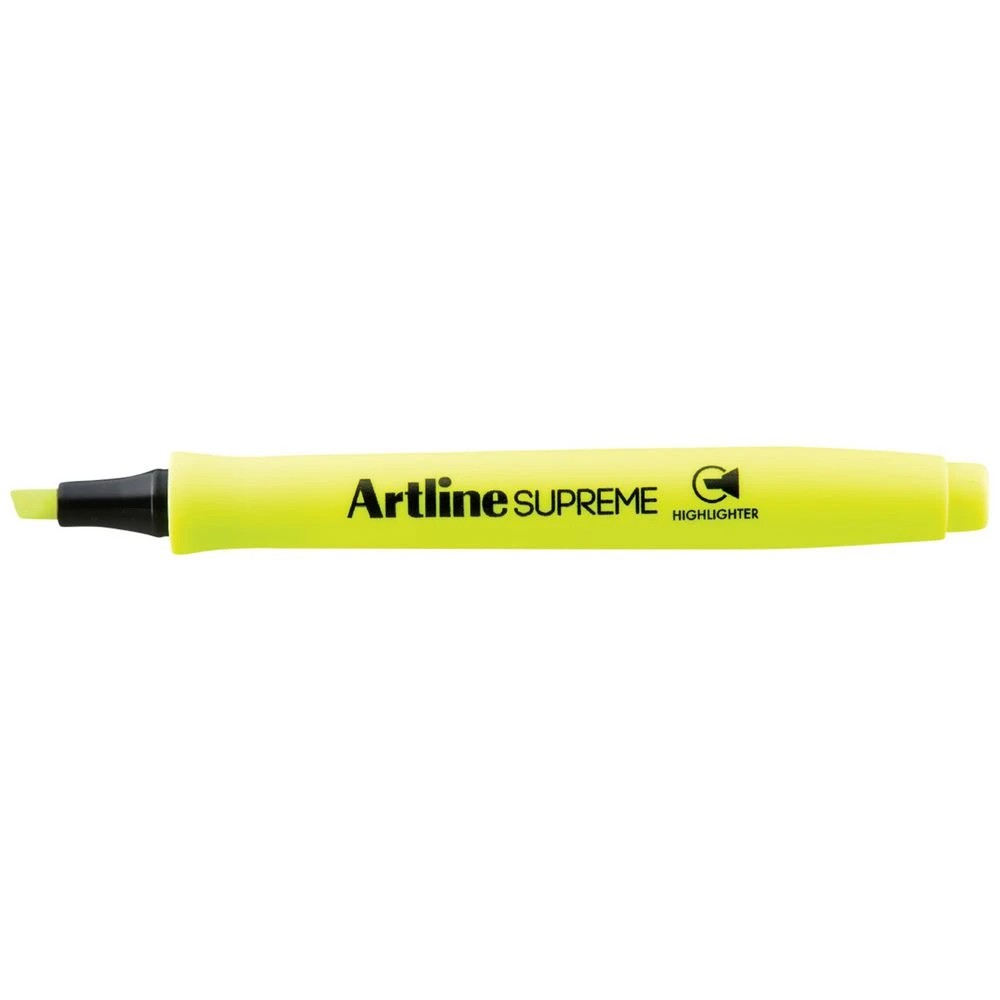 1 Artline Supreme Highlighter Yellow, 1 of 2