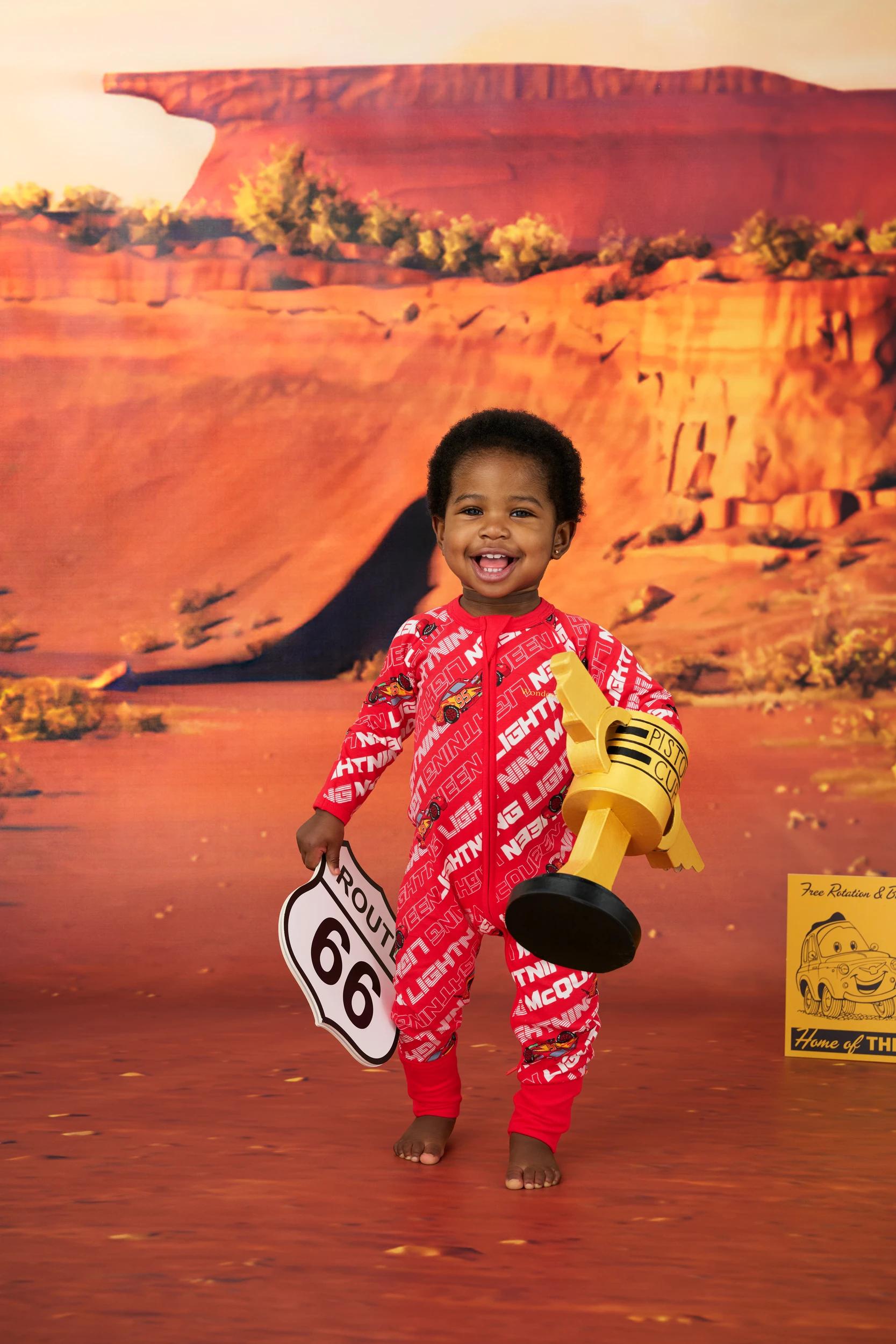 4 Bonds Baby Disney Zippy Wondersuit Coverall - Disney Pixar Cars - Lightning Mcqueen - I Am Speed RED - DISNEY PIXAR CARS - LIGHTNING MCQUEEN - I AM SPEED, 4 of 4