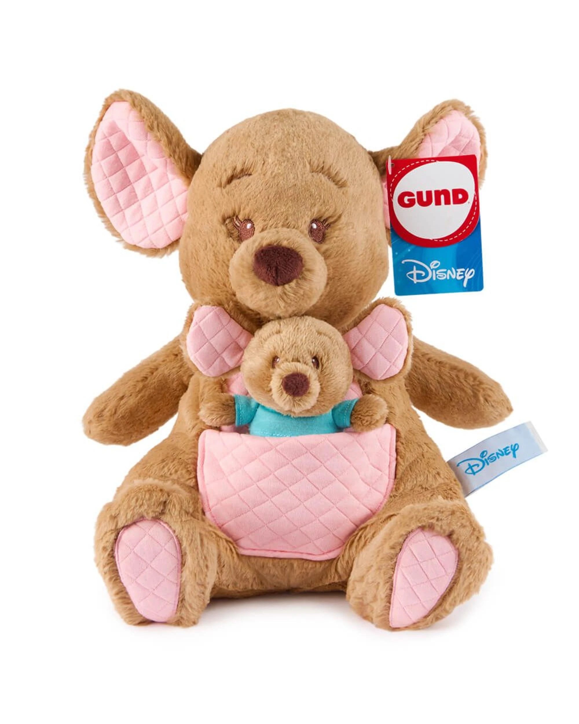 1 Disney Gund Oh So Snuggly Kanga and Roo Plush, 1 of 7