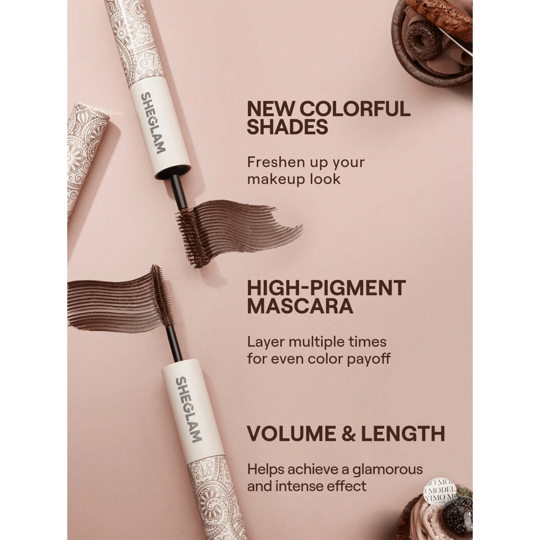 7 SHEGLAM All-In-One Volume & length Mascara - Waterproof Macchiato, 7 of 7