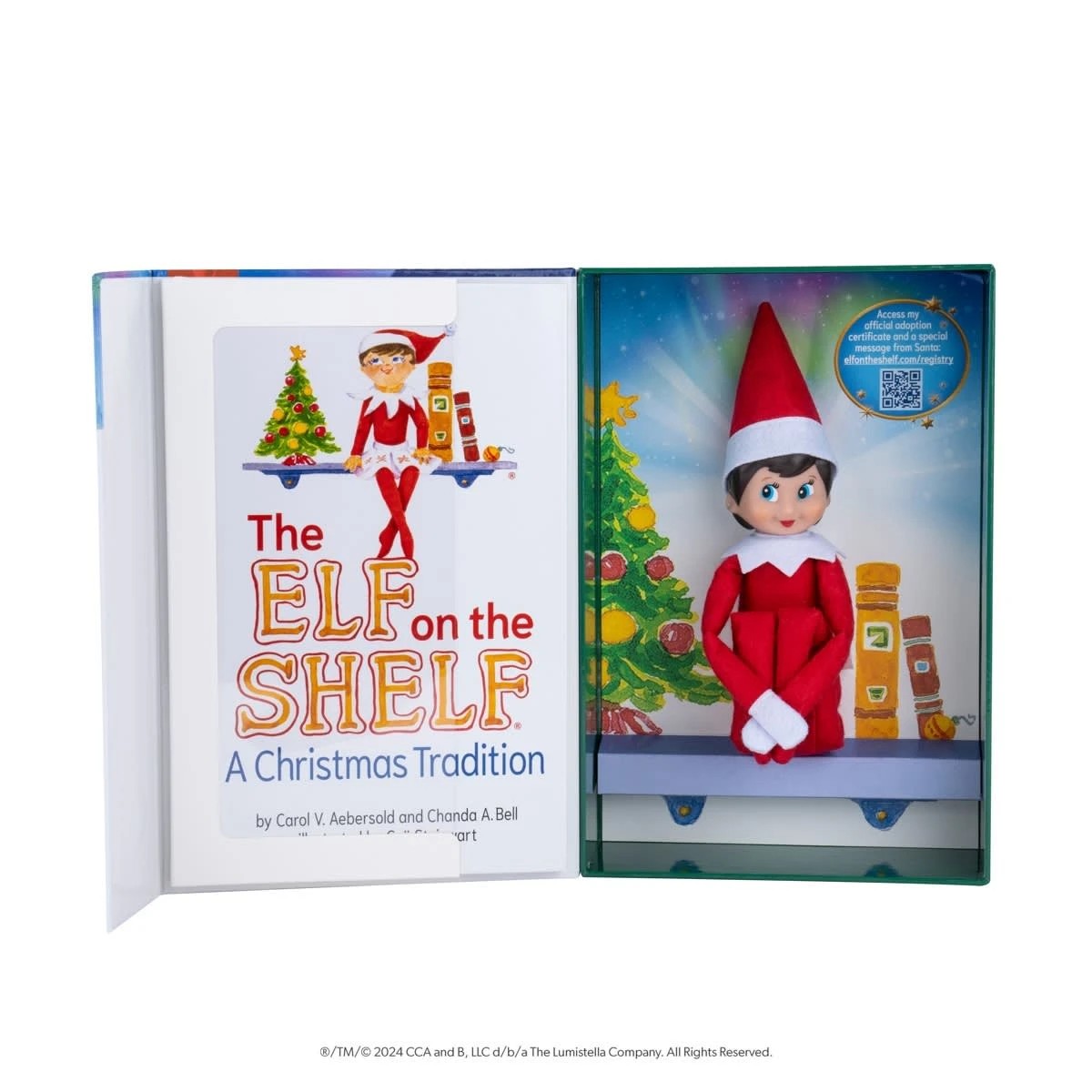 5 The Elf on the Shelf Girl Elf: A Christmas Tradition by Carol V. Aebersold and Chanda A. Bell - Book, 5 of 8