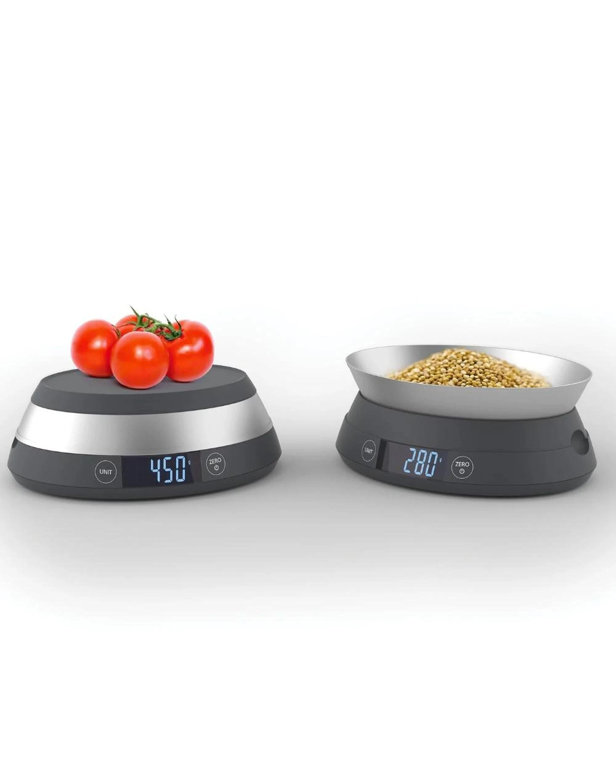 1 Joseph Joseph SwitchScale 2 in 1 Digital Scale Grey 40054, 1 of 6
