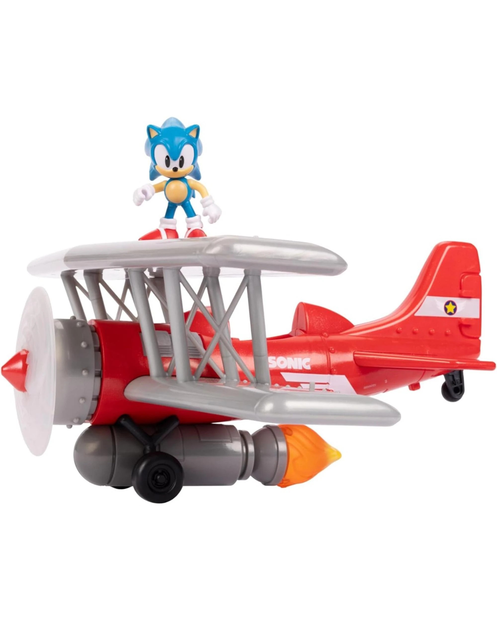 4 Sonic the Hedgehog Tornado Biplane Playset with 2.5 inch Sonic Figure, 4 of 5