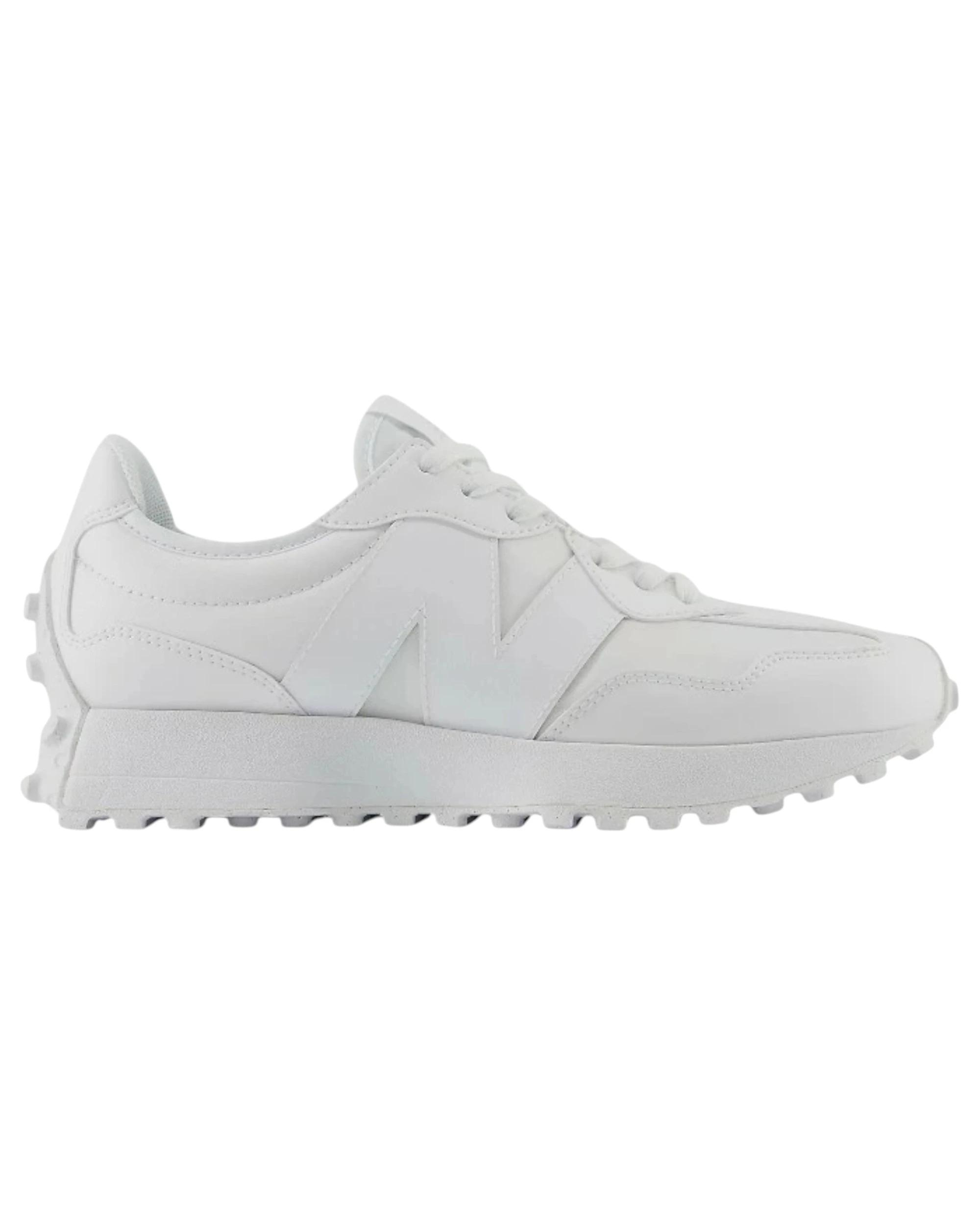 1 New Balance Womens 327 Athletic Shoes WHITE, 1 of 6