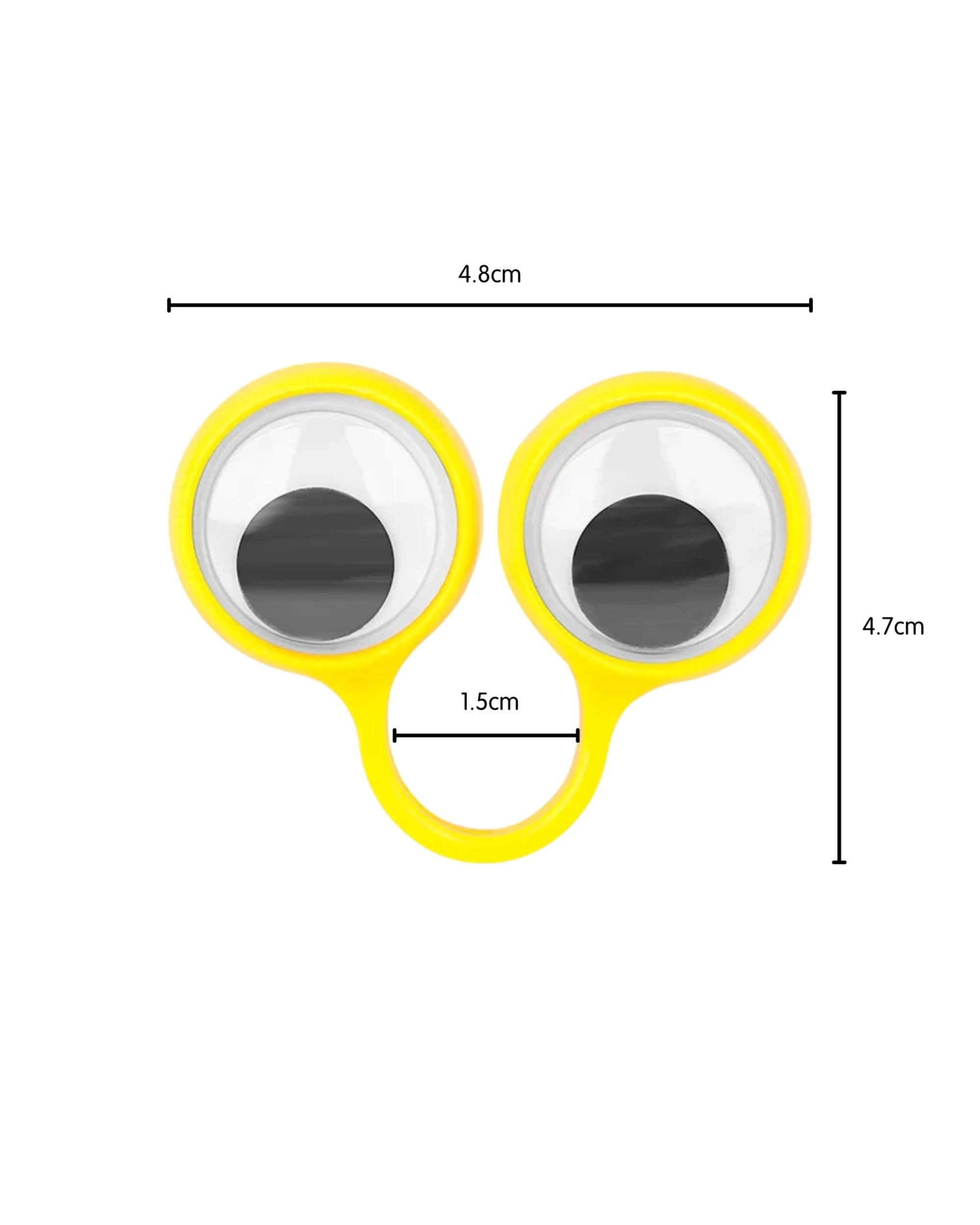 2 Party Maker Googly Eye Finger Rings Pack of 6 - Assorted, 2 of 3