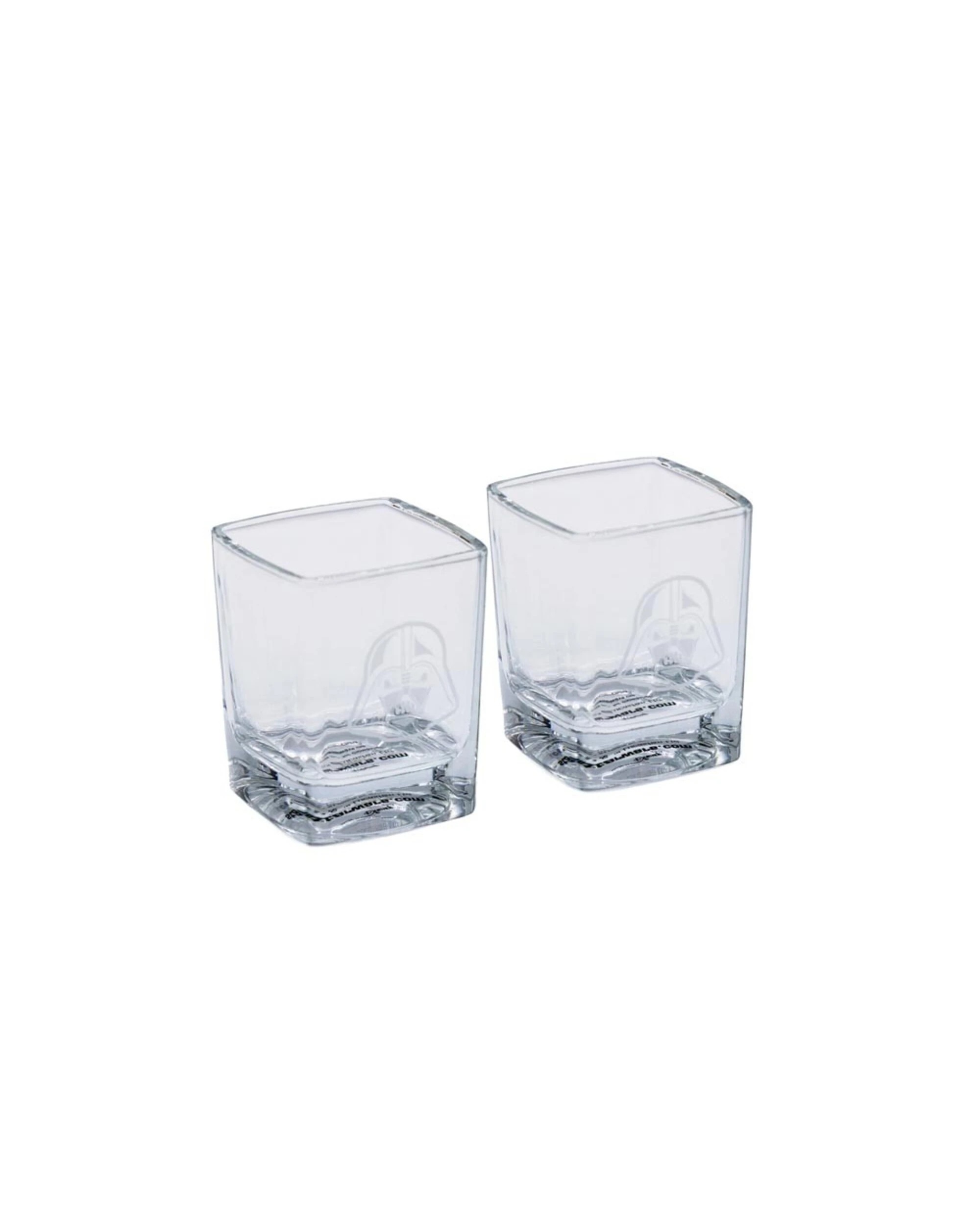 3 Star Wars - Darth Vader Premium Glass 2-Pack - Clear, 3 of 3