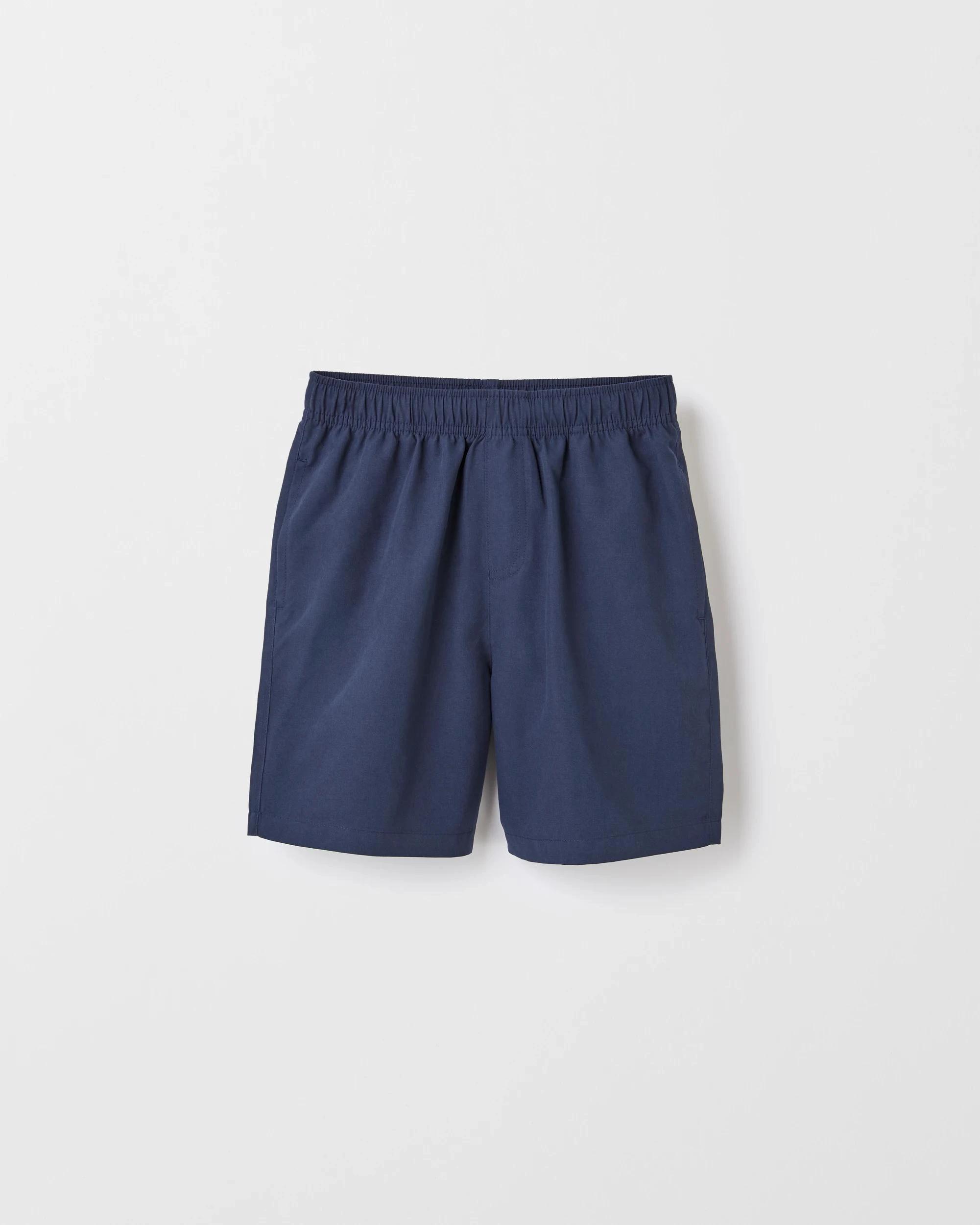 3 Target Kids School Microfibre 2 Pack Shorts NAVY BLUE, 3 of 3