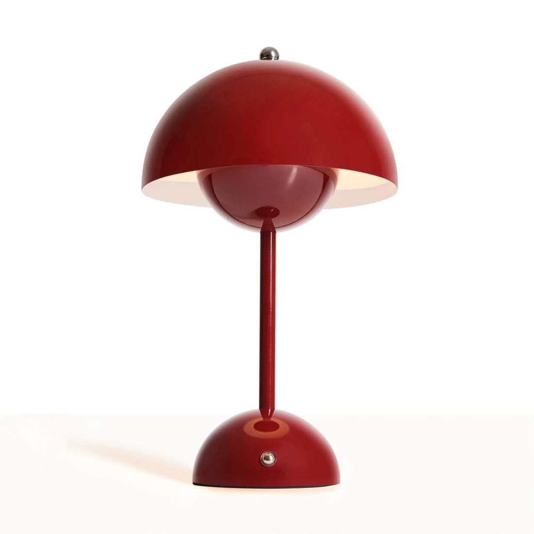 1 Nico Portable Rechargeable Lamp - Red, 1 of 7