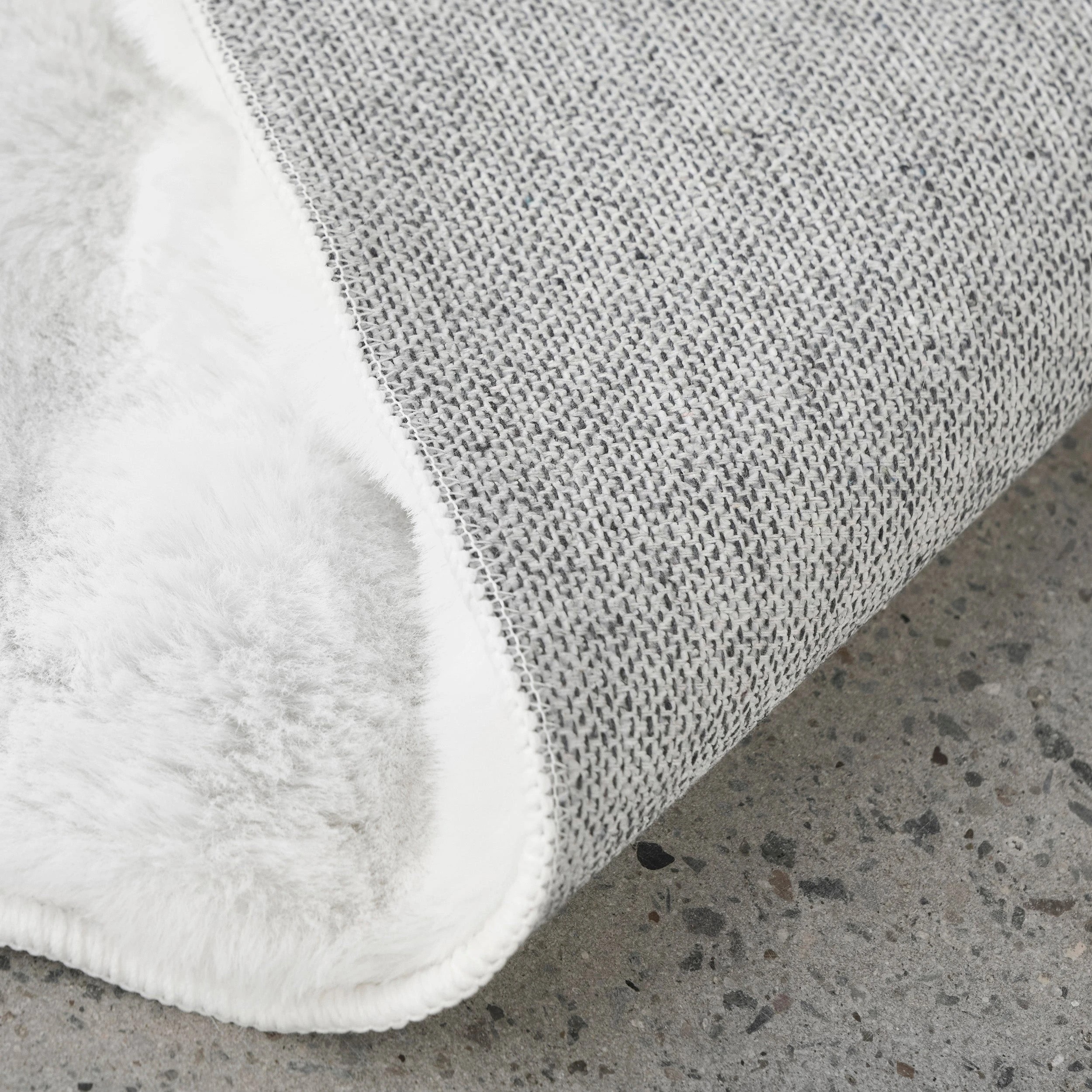 6 Common Ground Rugs PureForm 32 100x100cm - White, 6 of 8