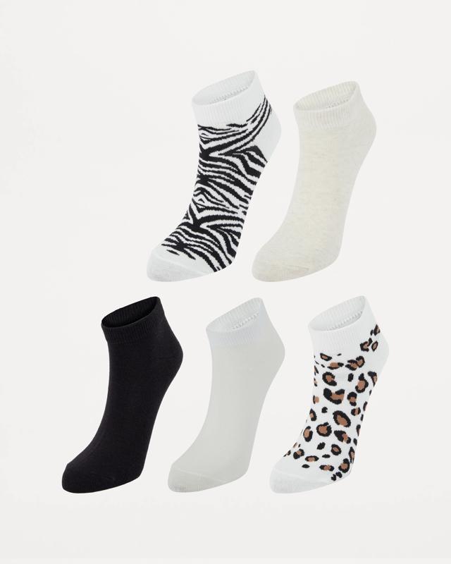 5 Pack Fashion Low Cut S