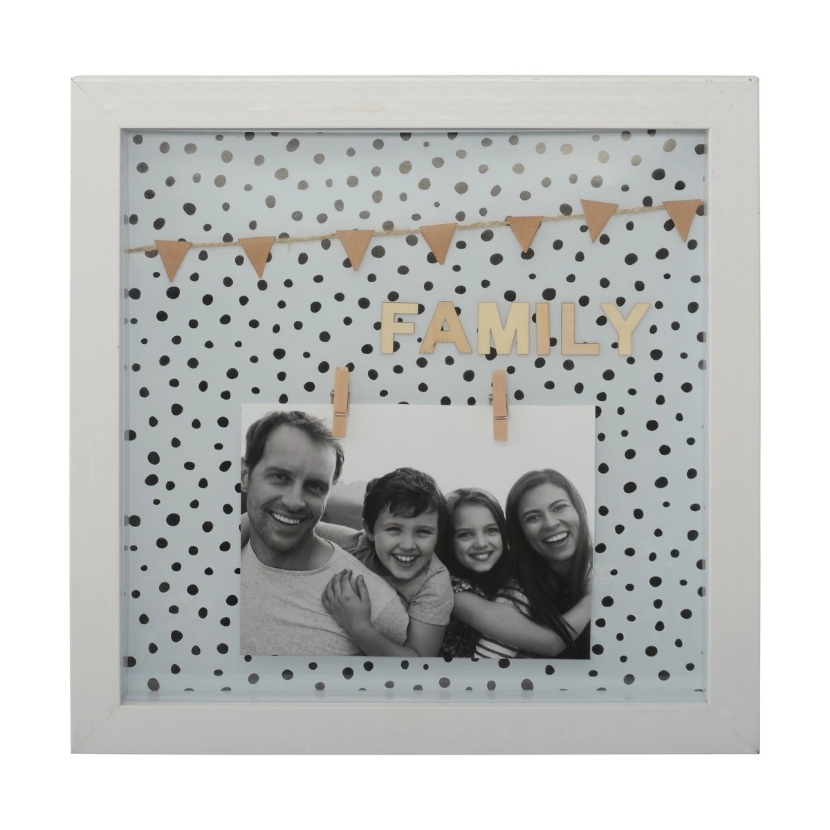 2 Shadow Box Frame - 12in. x 12in. (30.5cm x 30.5cm), White, 2 of 4